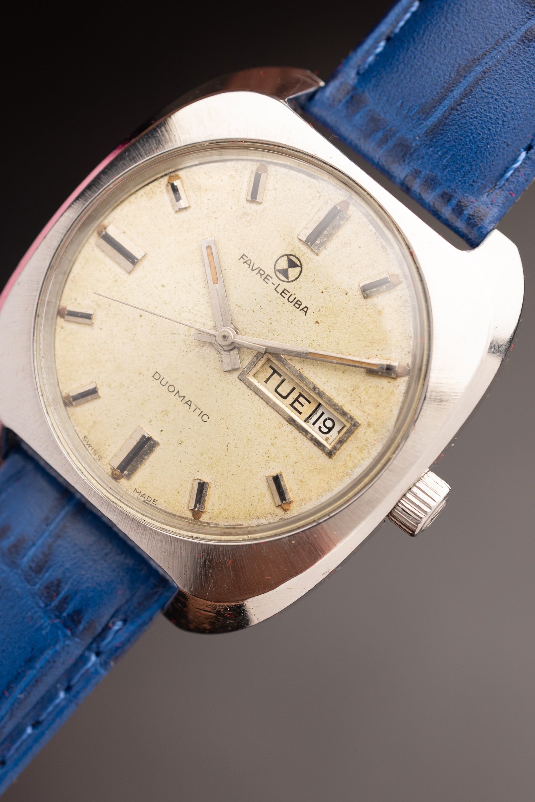 Favre Leuba Duomatic (Ref. 75043 A) (36mm; Automatic)