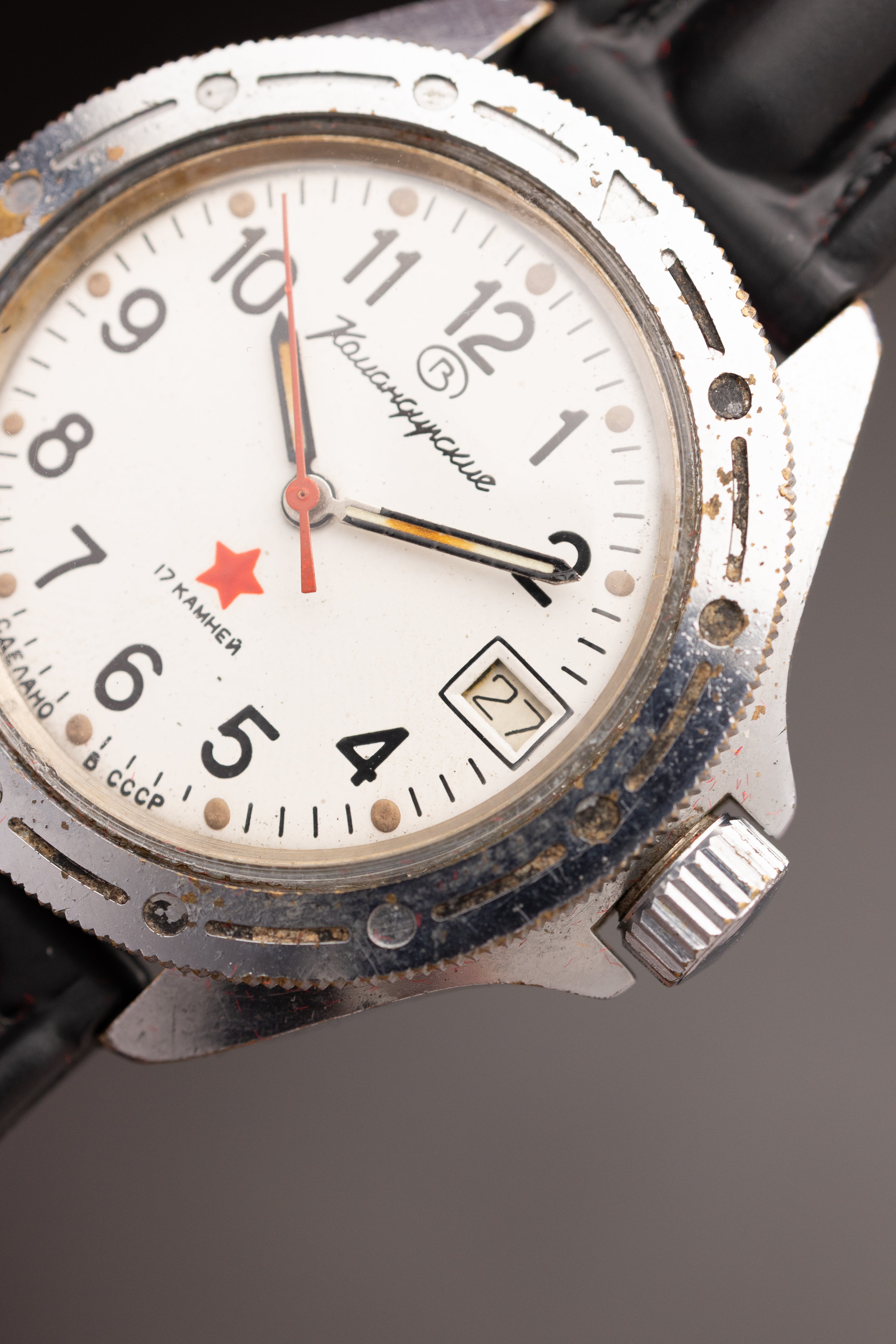 Vostok Komandirskie Amphibian Commander (Ref. Unknown) (40mm; Manual)