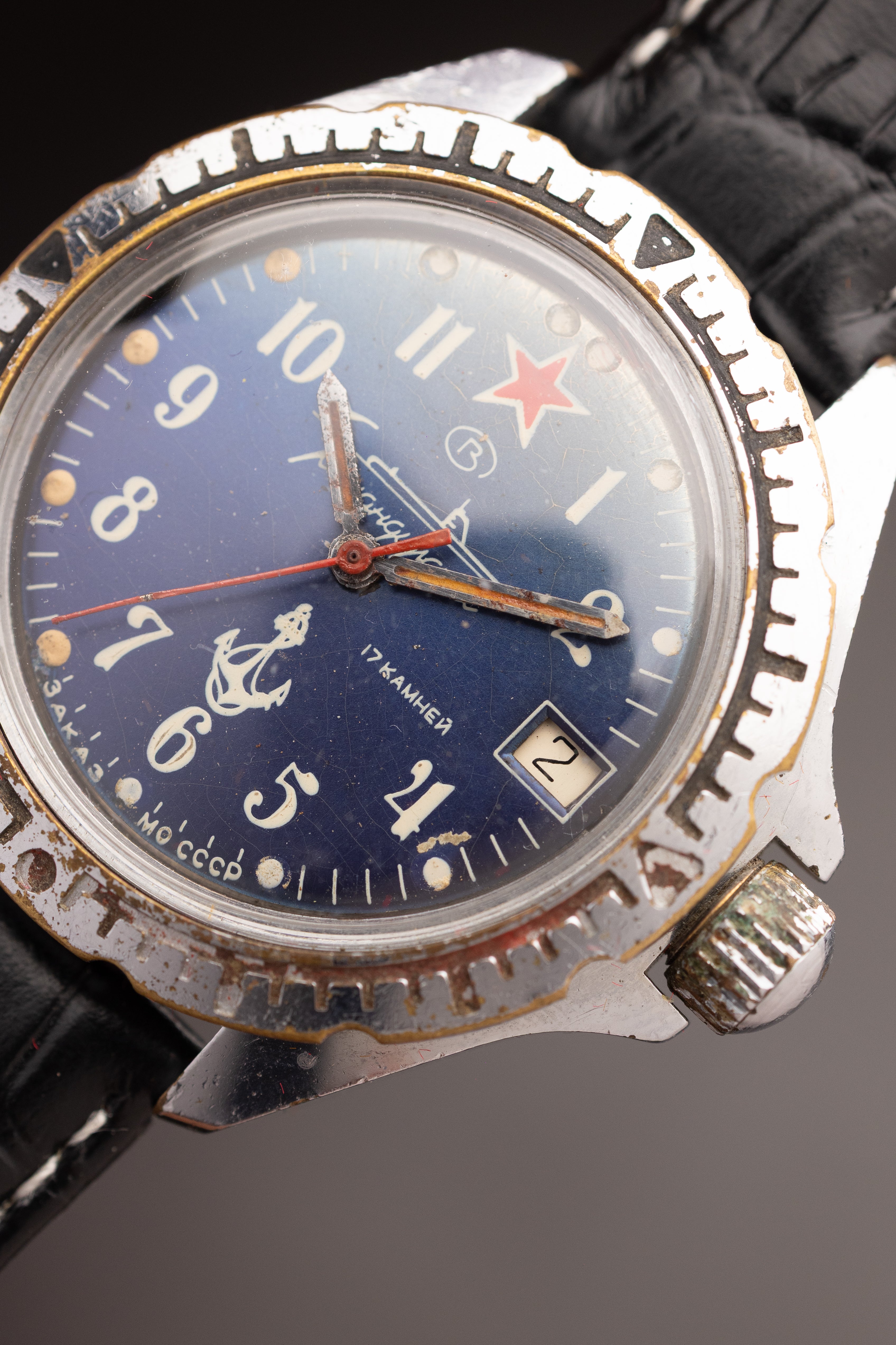 Vostok Komandirskie Amphibian Commander (Ref. Unknown) (40mm; Manual)