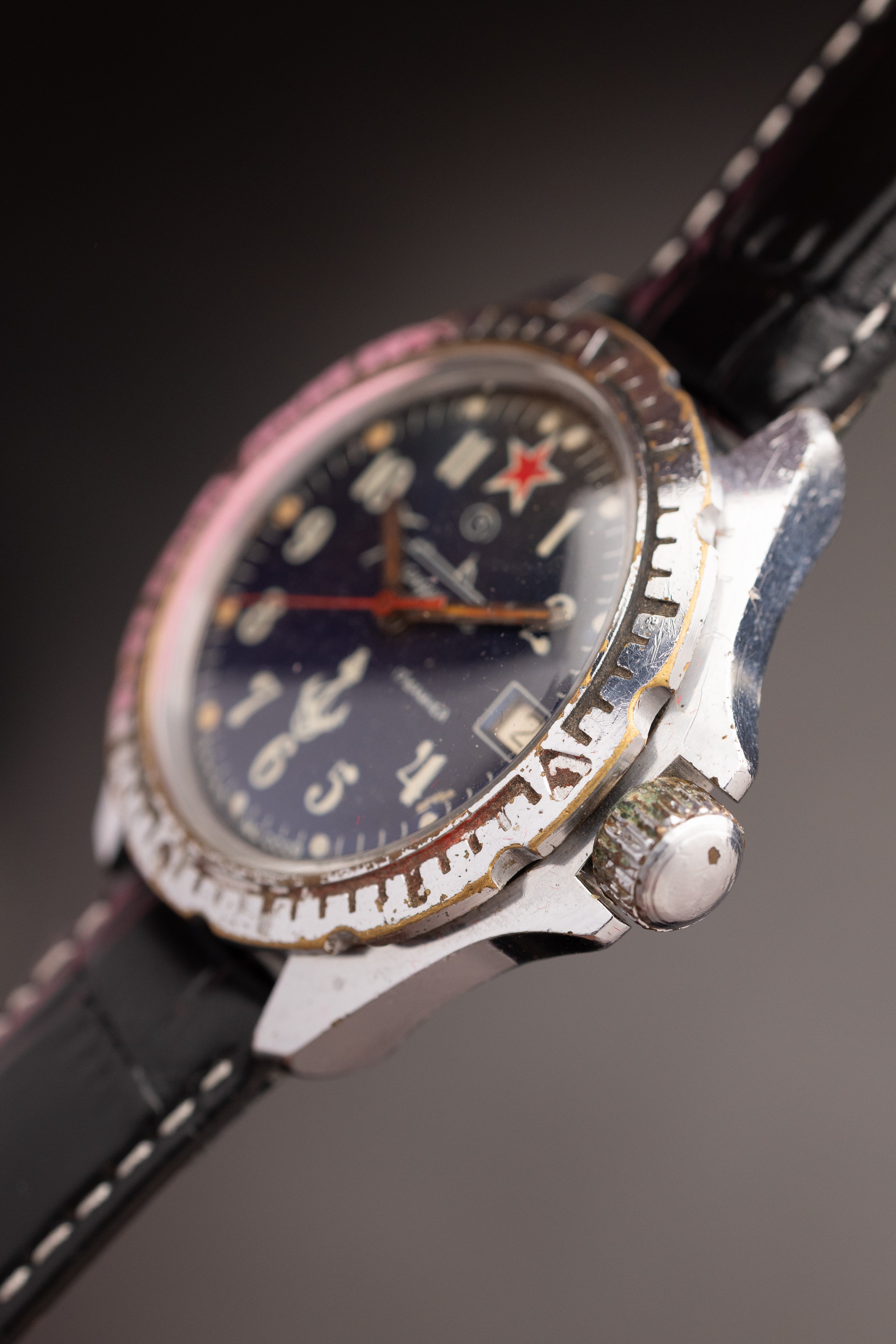 Vostok Komandirskie Amphibian Commander (Ref. Unknown) (40mm; Manual)