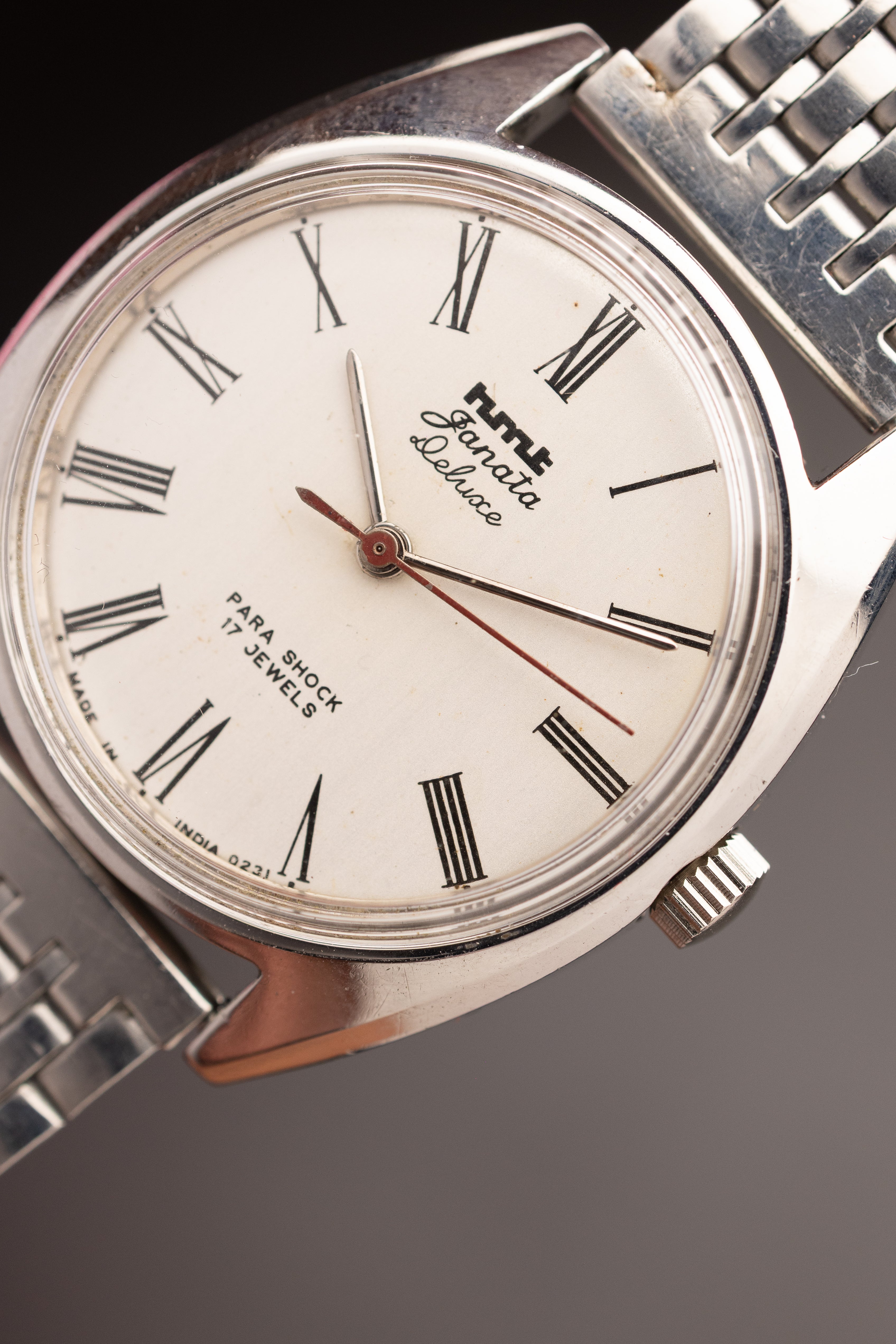 HMT Janata Deluxe Roman Numericals (Ref. 2092753 105-11) (34mm; Manual) (Mint)