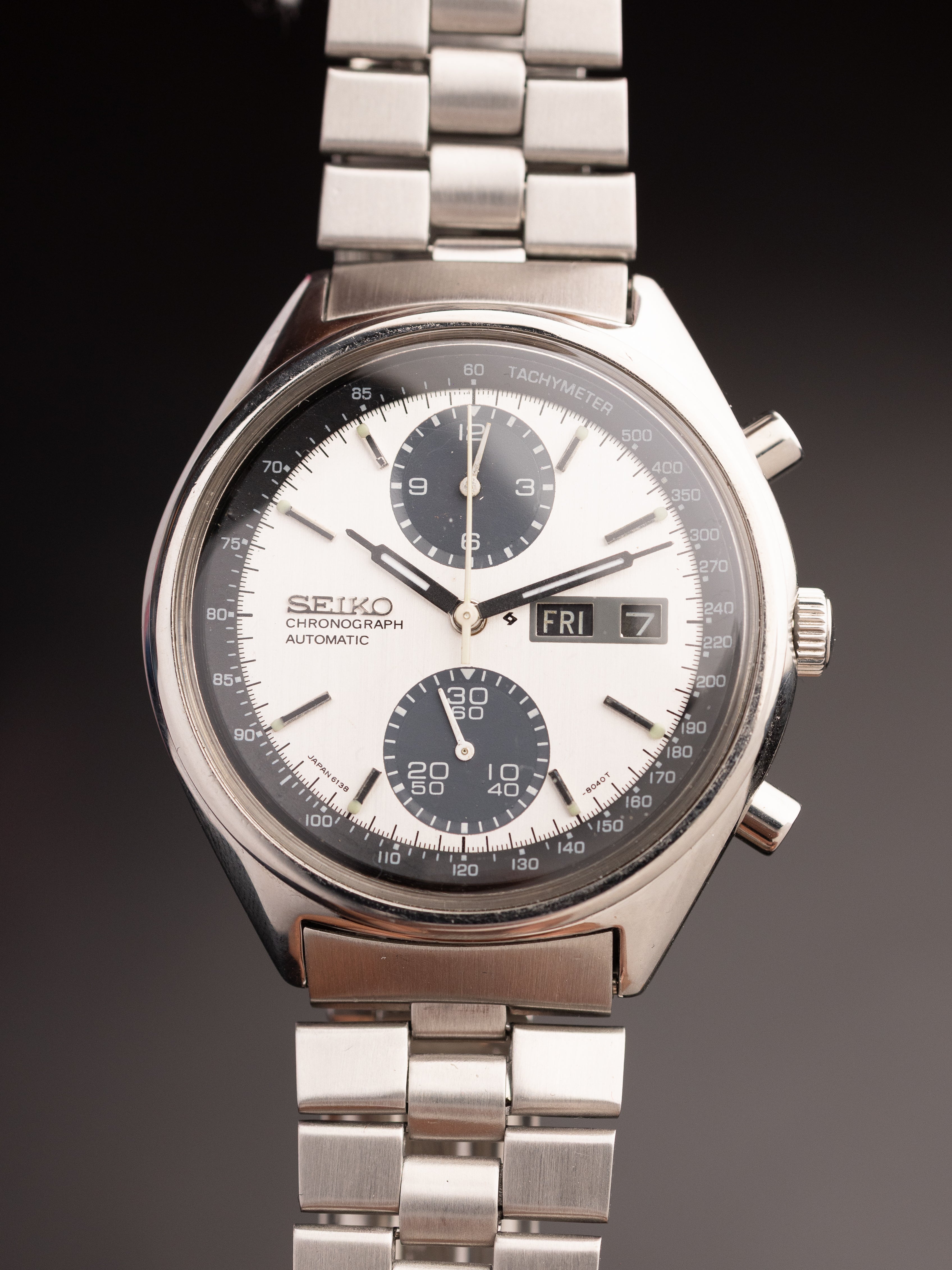 Seiko Panda Chronograph (Ref. 312888/6138-8020) (41mm; Automatic)