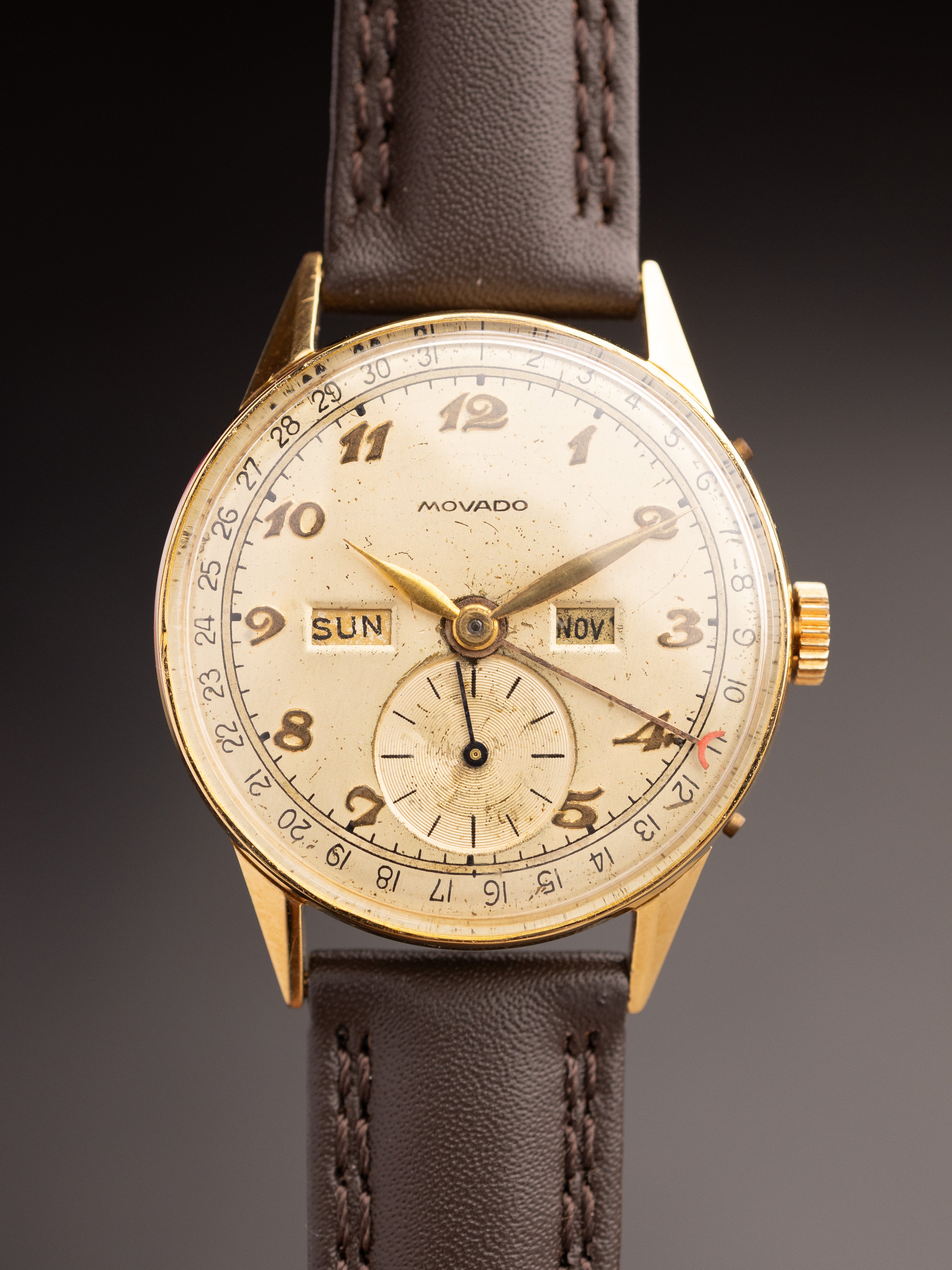 Movado Triple Date Calendar (Ref. Unknown) (32mm; Manual)