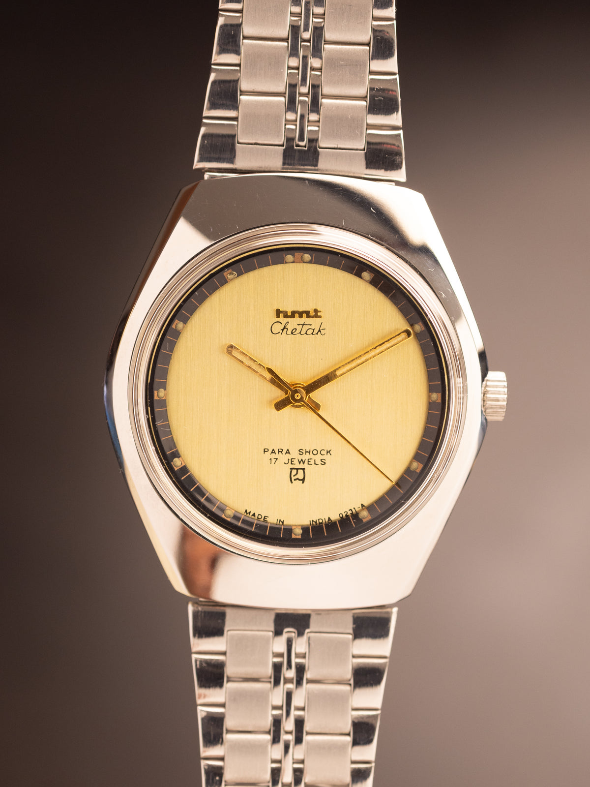 HMT Chetak 3 Gold Dial NOS ( 051321 )