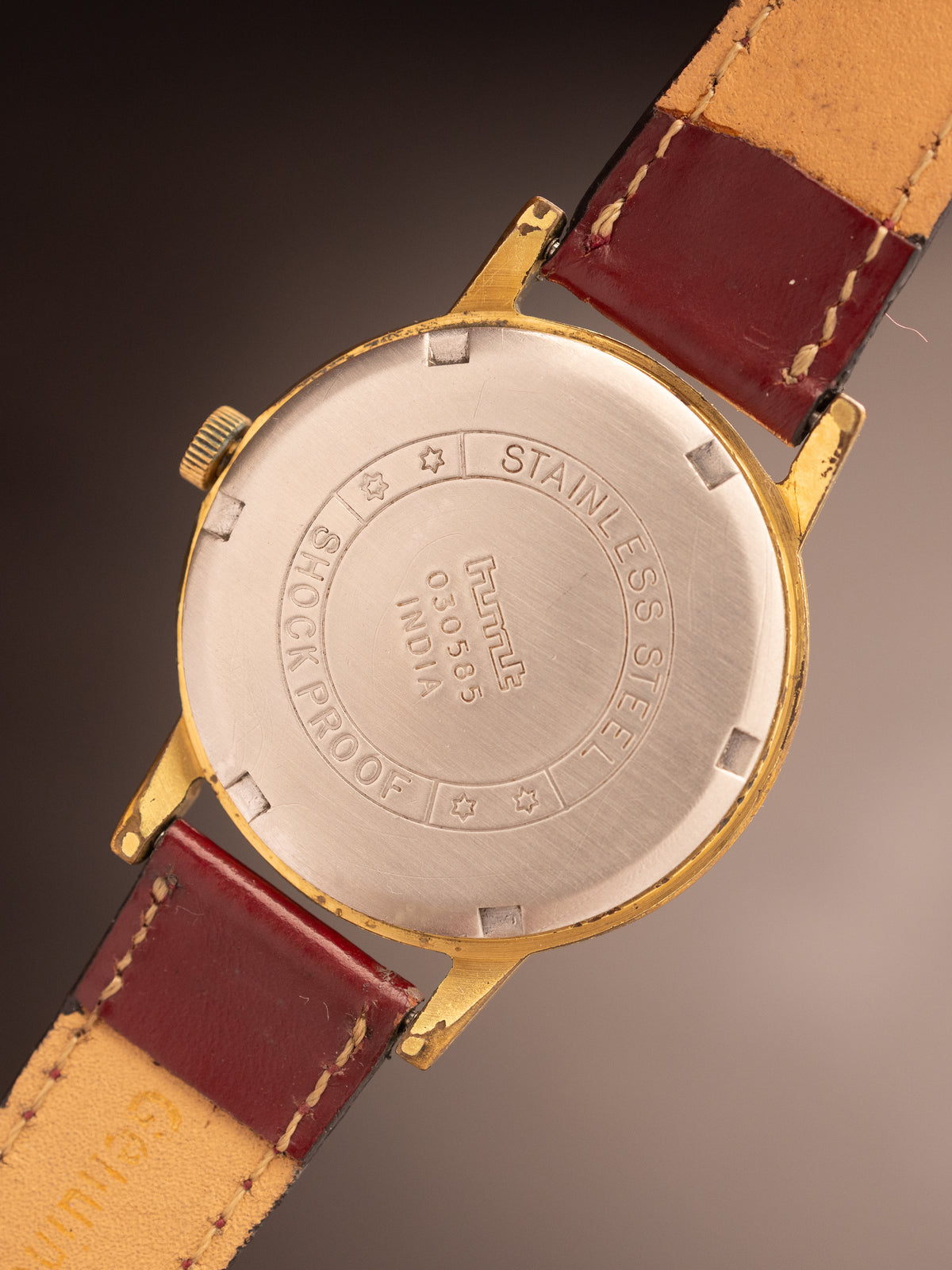 HMT Kiran Sunburst Gold Dial Super Mint Very Rare ( 030585 )