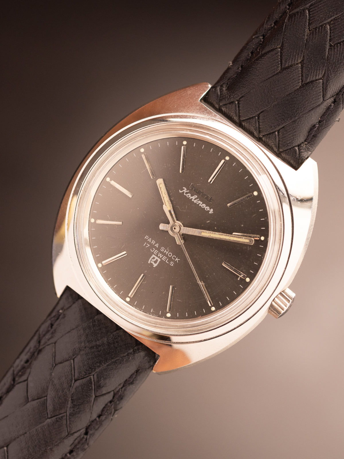 HMT Kohinoor Sunburst Grey Dial Super Mint ( 040810 )