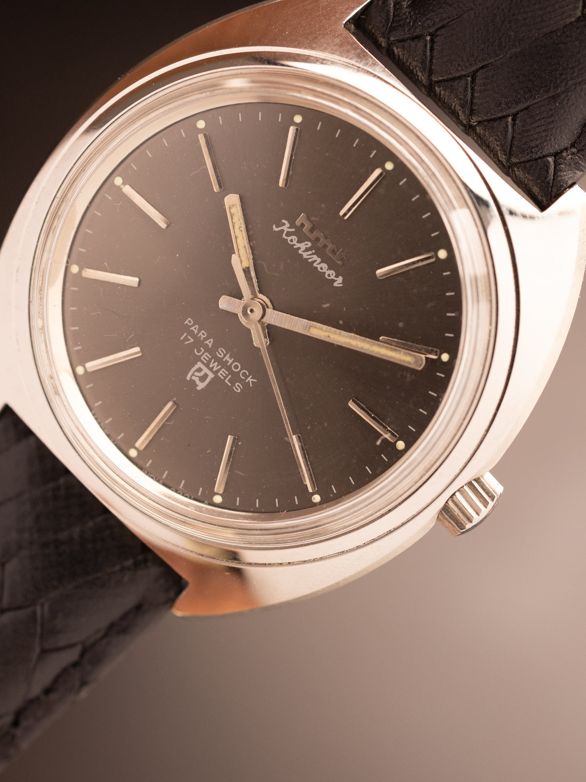 HMT Kohinoor Sunburst Grey Dial Super Mint ( 040810 )