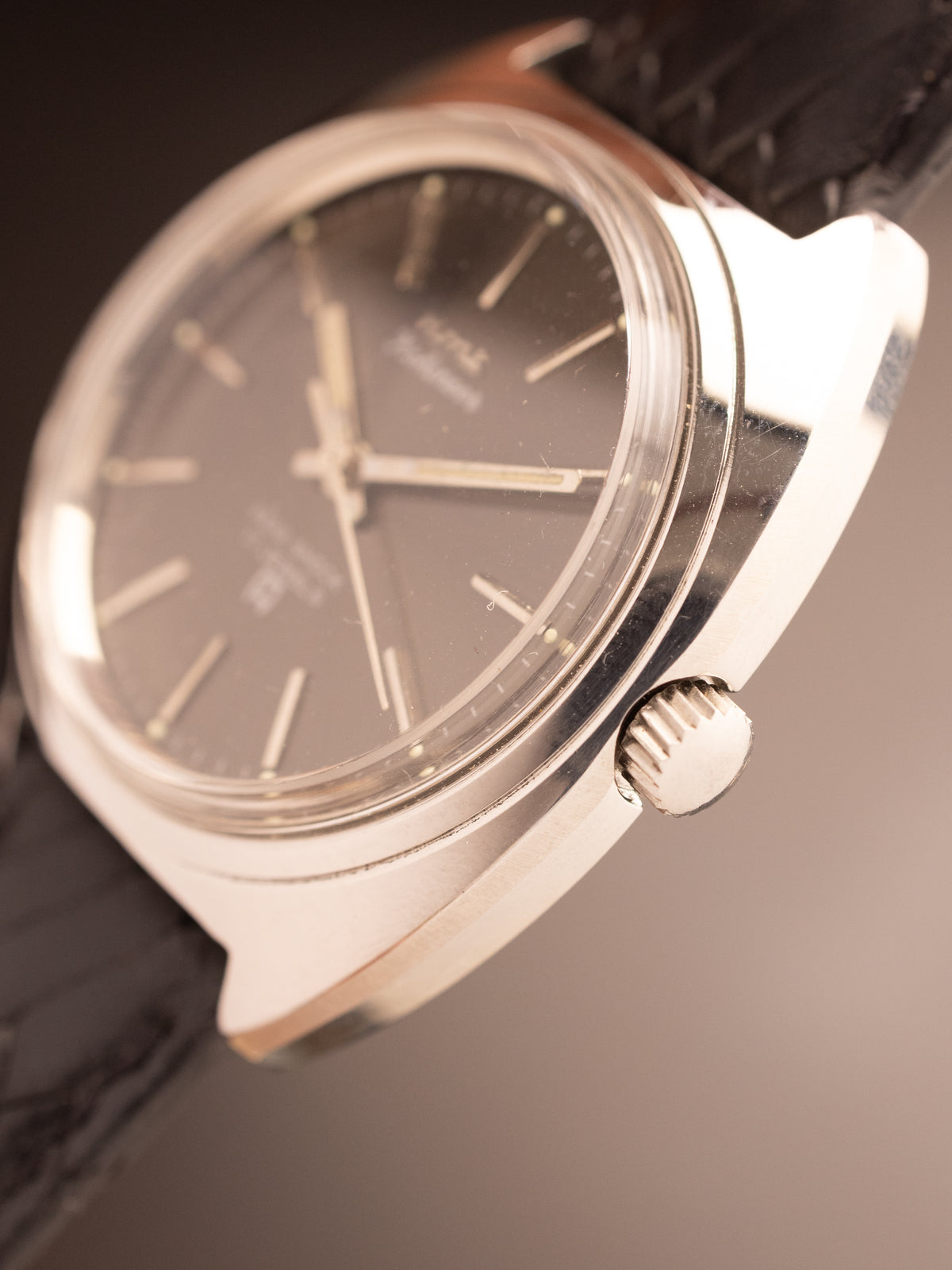 HMT Kohinoor Sunburst Grey Dial Super Mint ( 040810 )