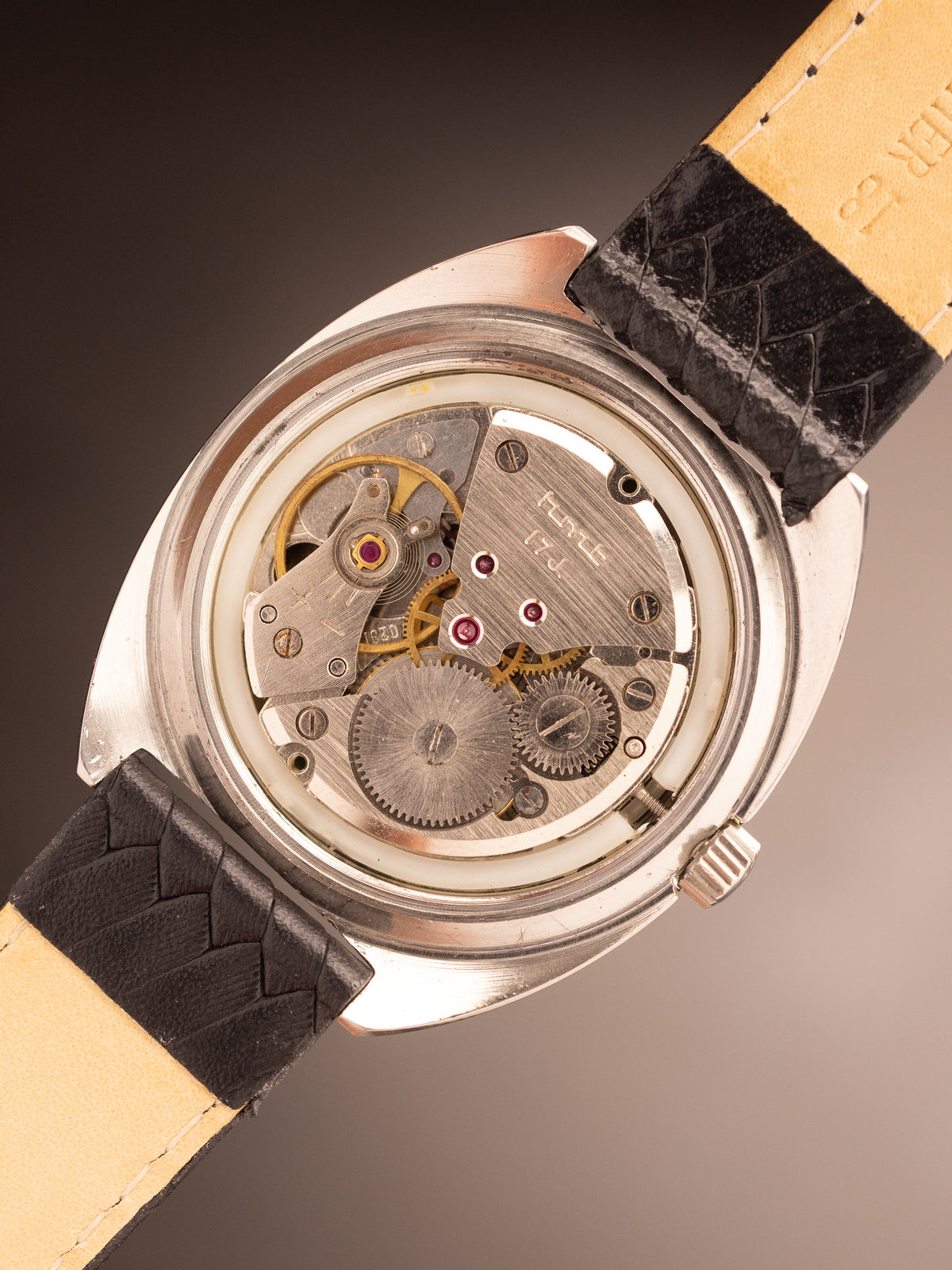 HMT Kohinoor Sunburst Grey Dial Super Mint ( 040810 )