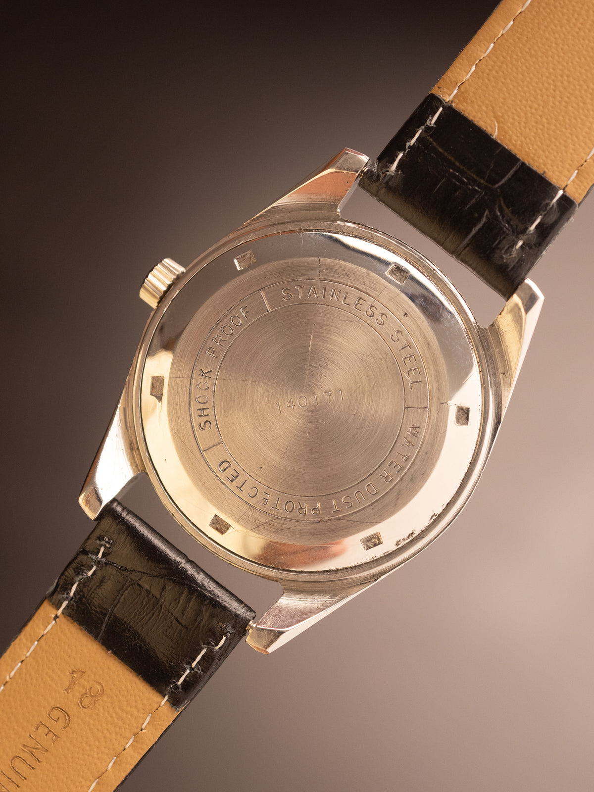 HMT Nishat Notebook Black Dial Black Strap Super Mint Rare ( 140171 )