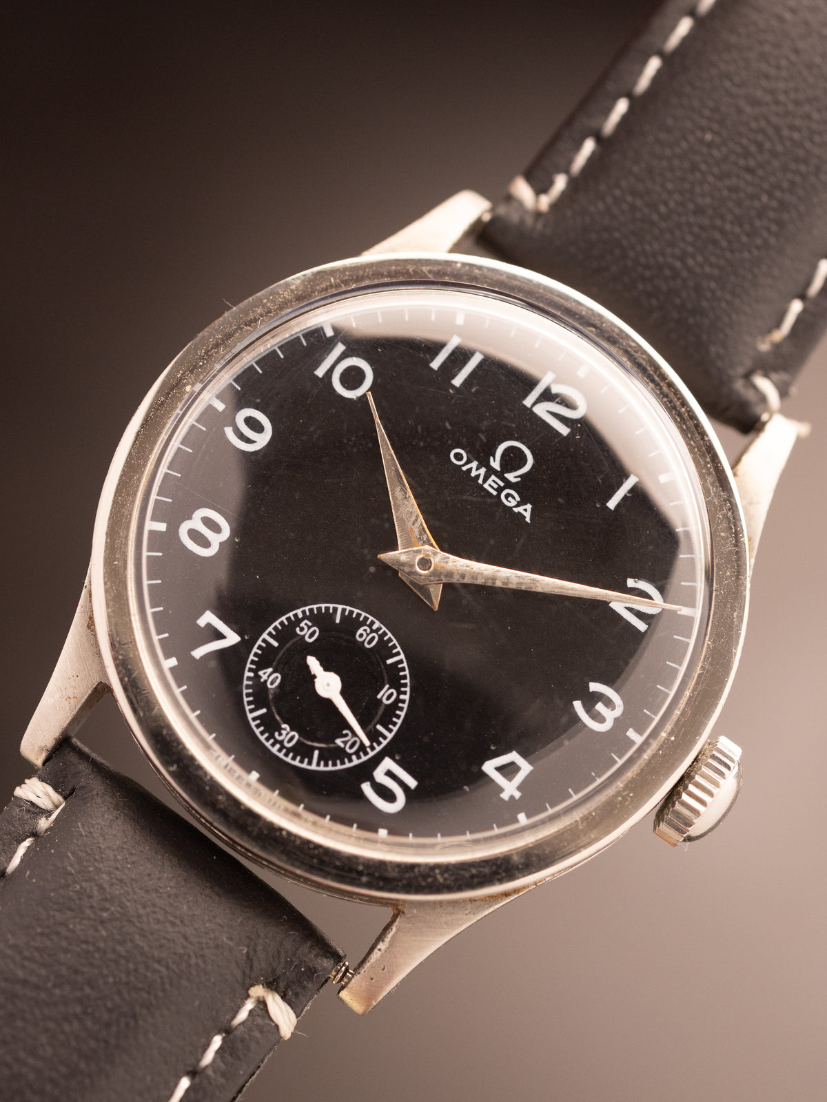 Omega Military Dial ( Ref Unknown ) Repainted Dial