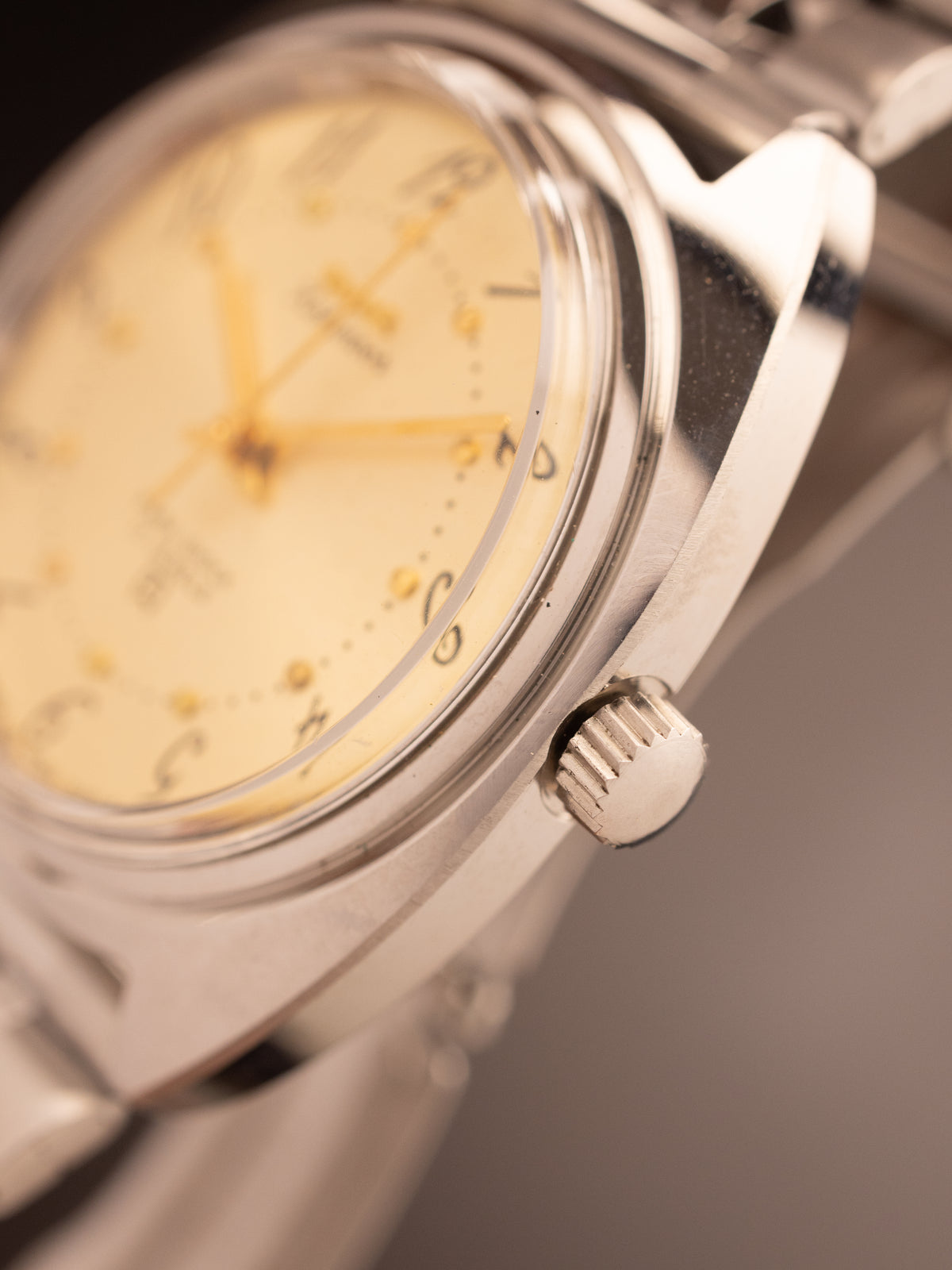 HMT Kohinoor Drunken Dial GOLD ( 503013 )