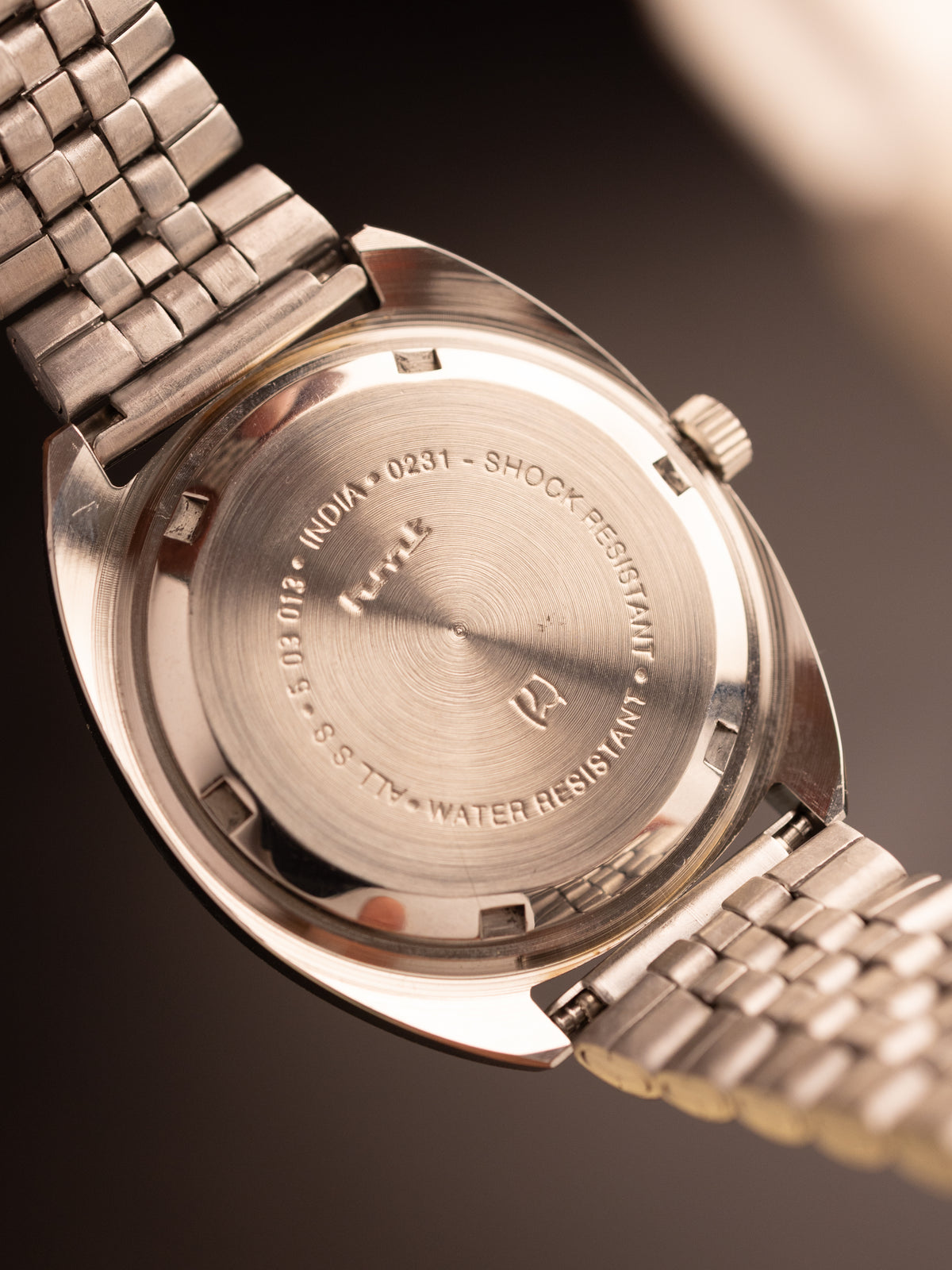 HMT Kohinoor Drunken Dial GOLD ( 503013 )