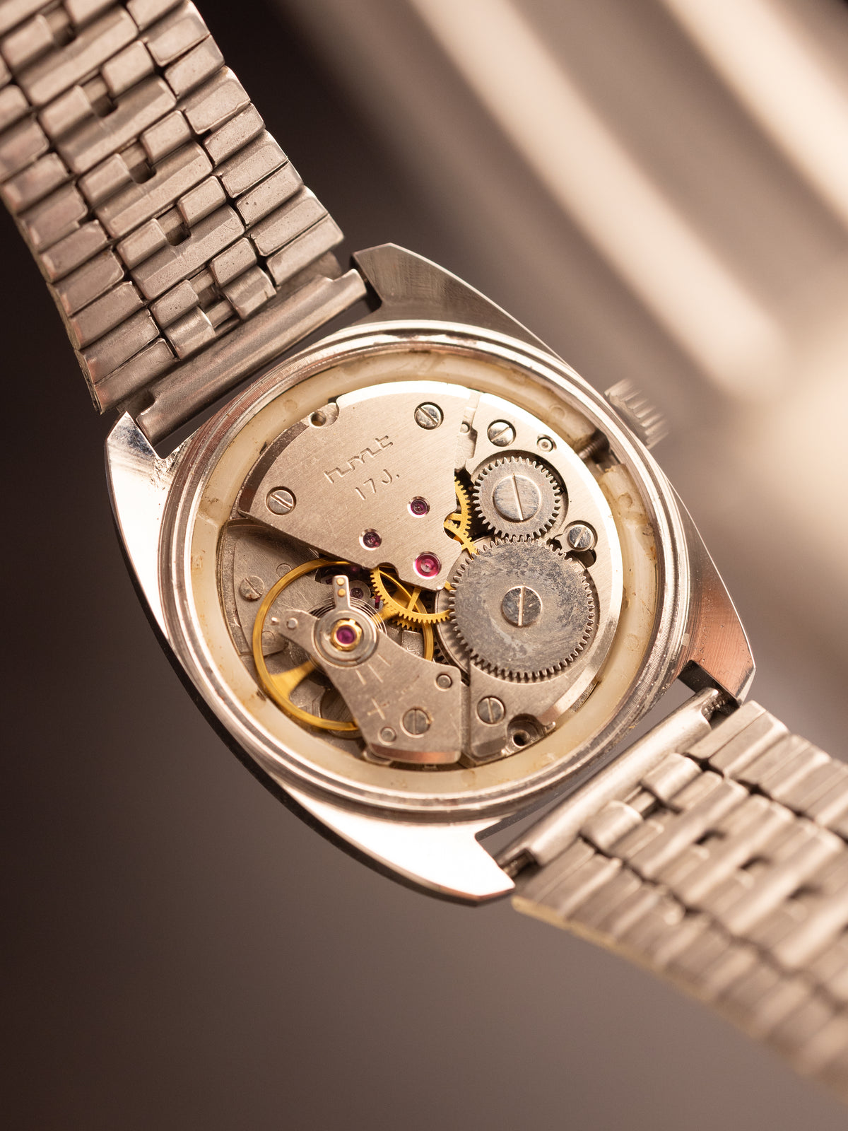 HMT Vijay Sunburst Silver Dial NOS ( 040311 )
