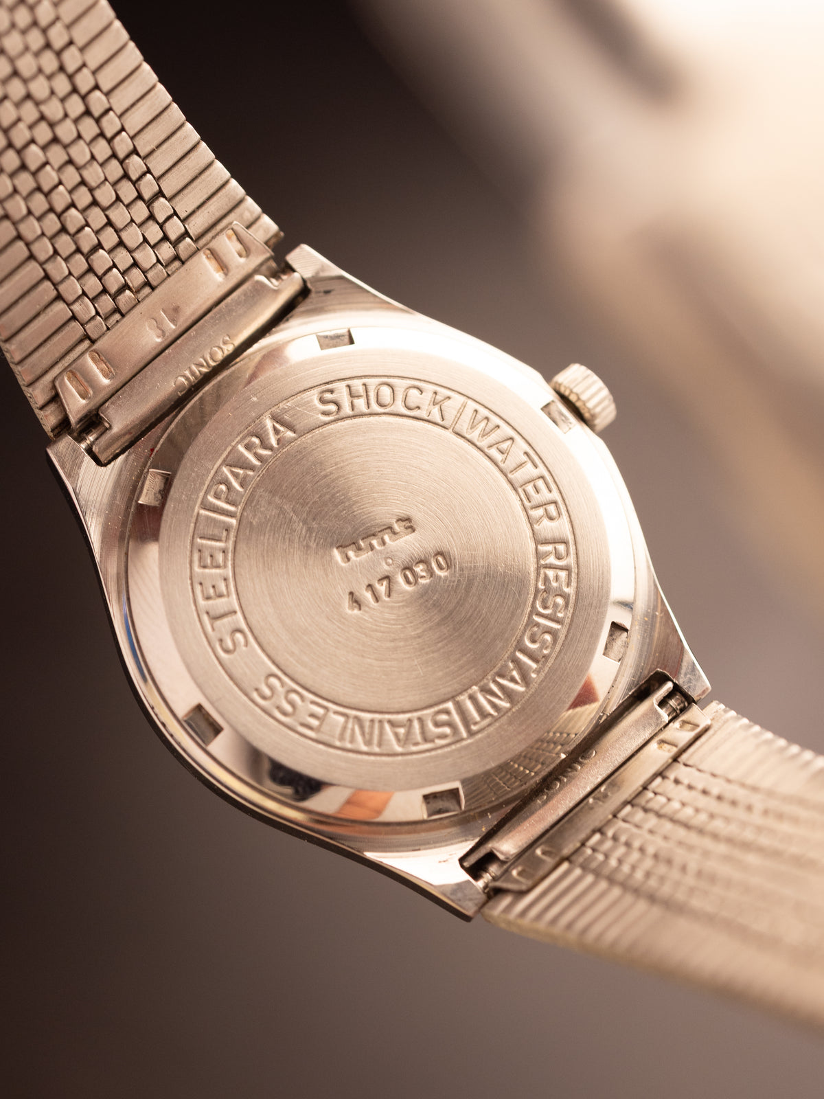 HMT Deepak NOS Yellow Brown Dial ( 417030 )