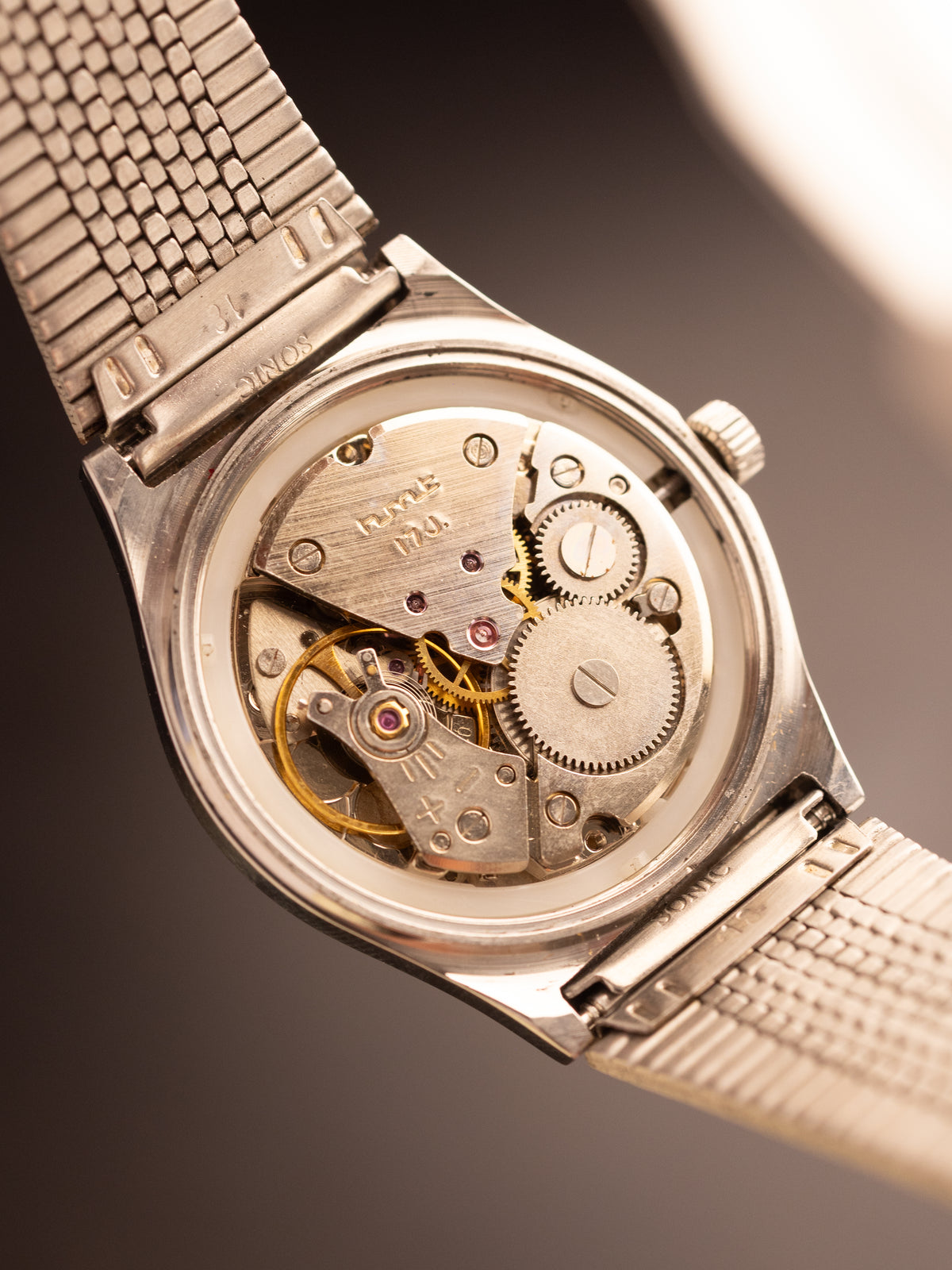 HMT Deepak NOS Yellow Brown Dial ( 417030 )