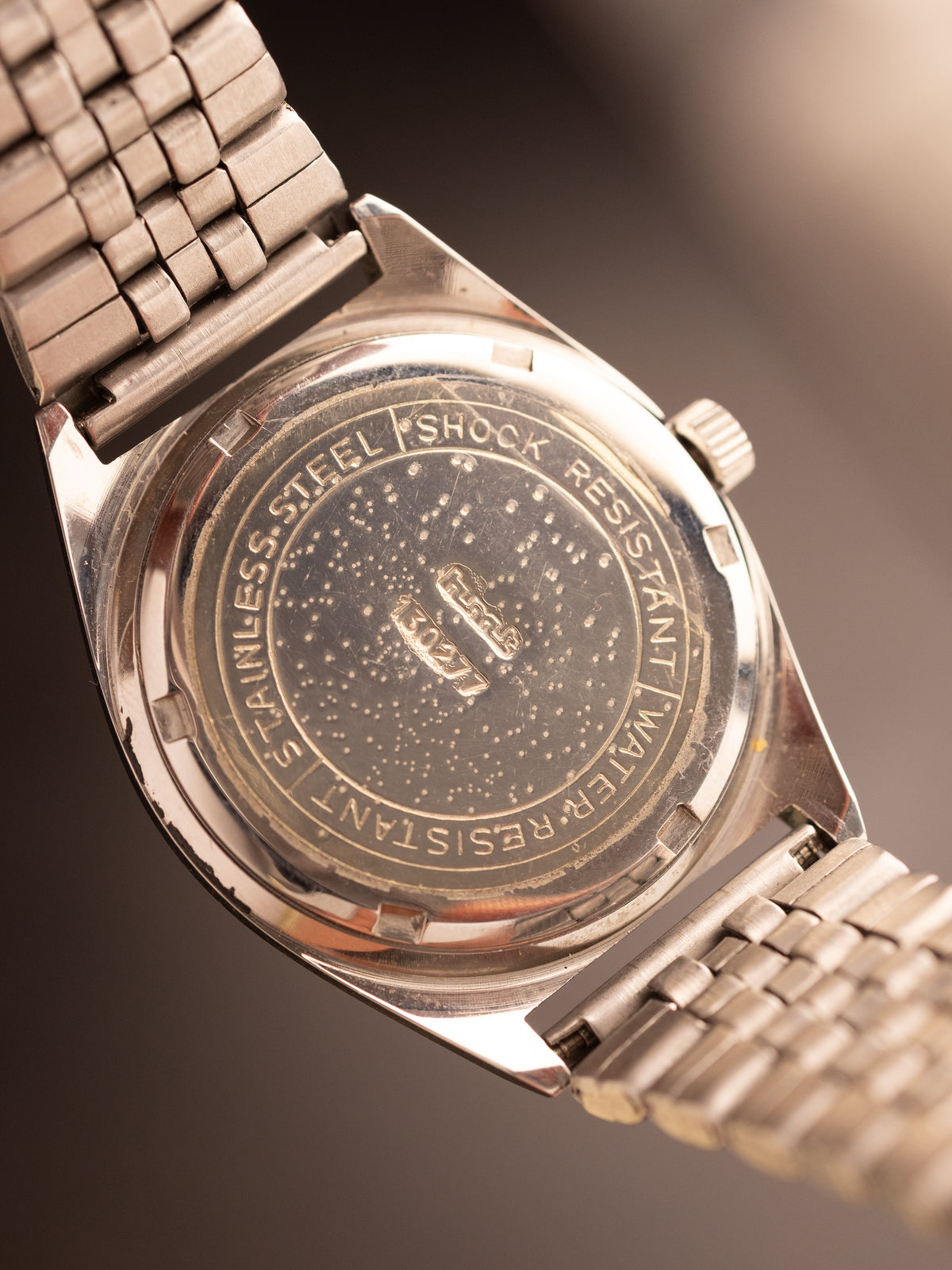 HMT Avinash Grey Dial NOS Stock Bracelet ( 130277 )