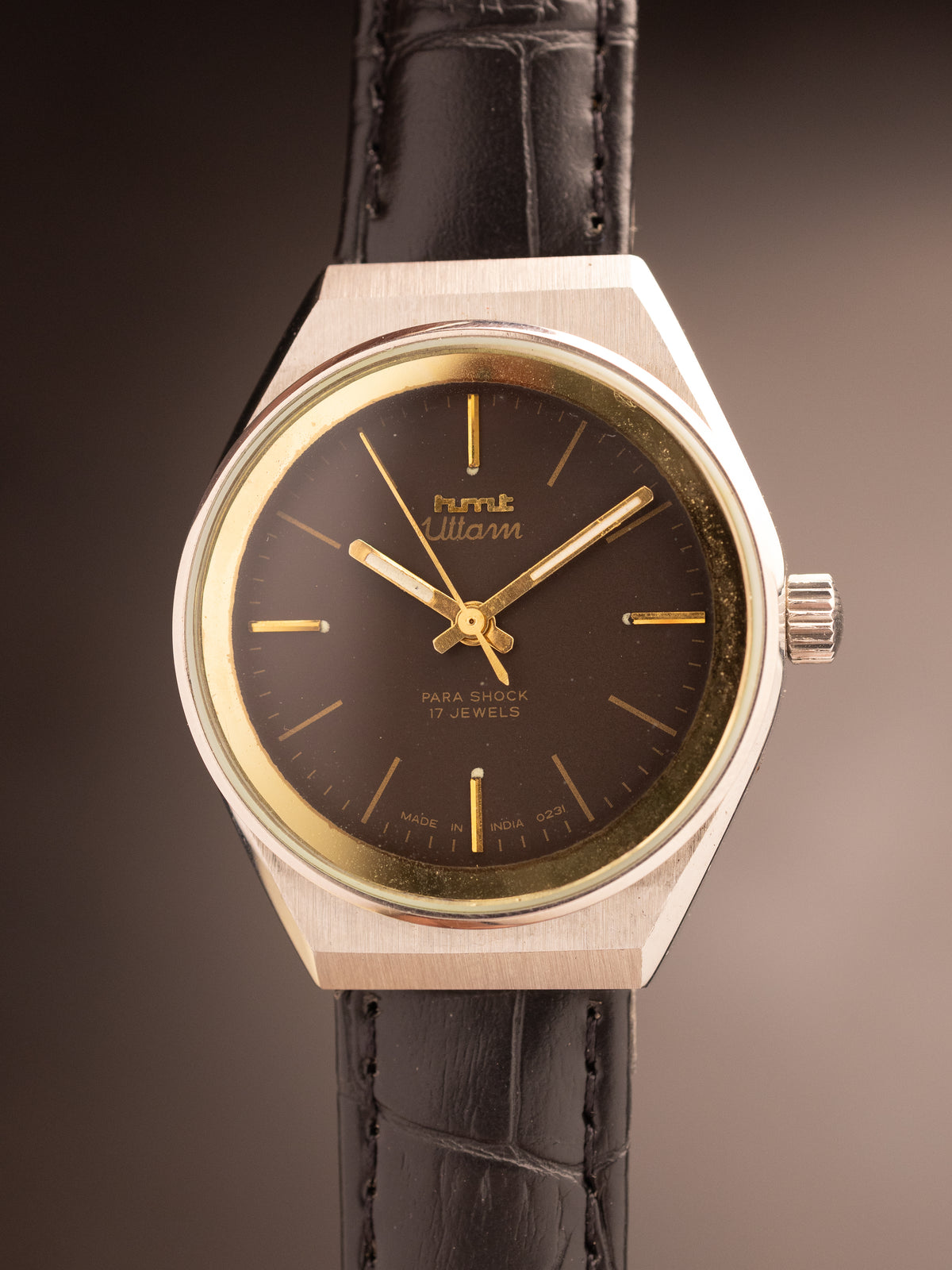 HMT Uttam Brown Dial NOS  ( 501043 )