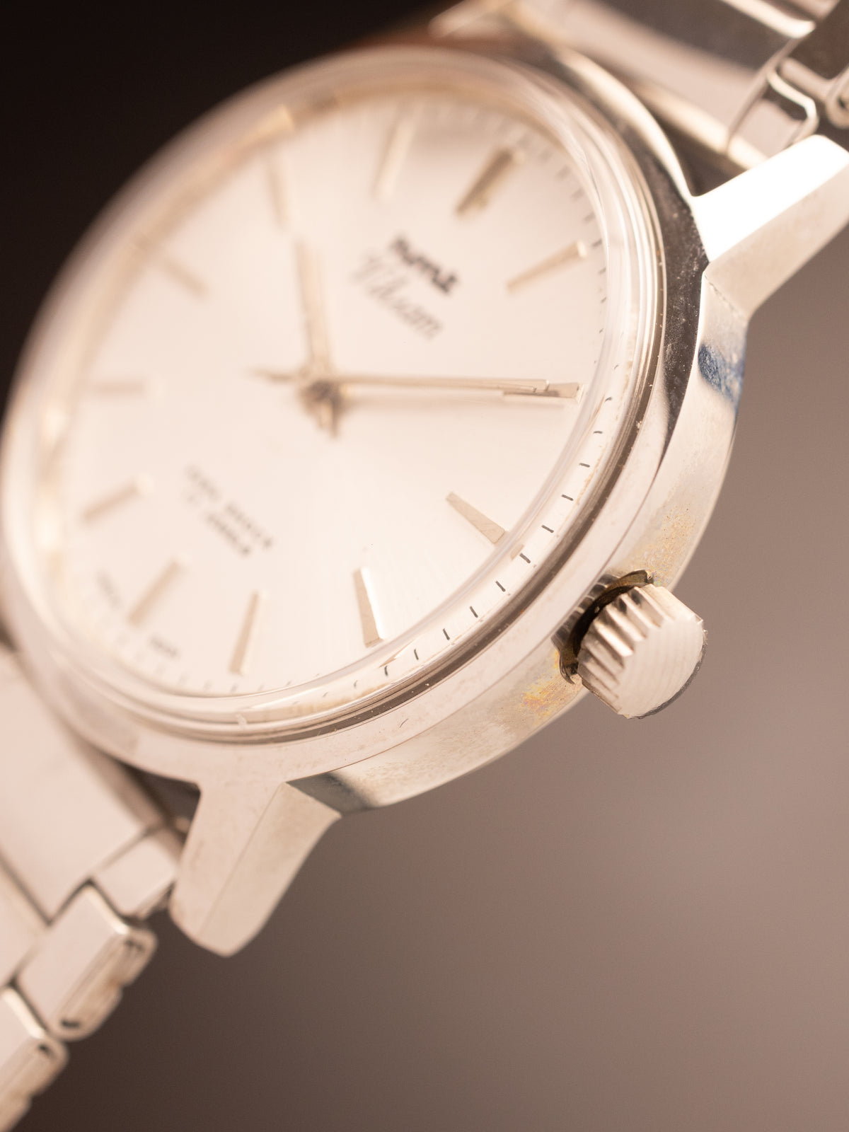 HMT Vikram Sunburst Silver Dial NOS ( 2092759 34-02 )