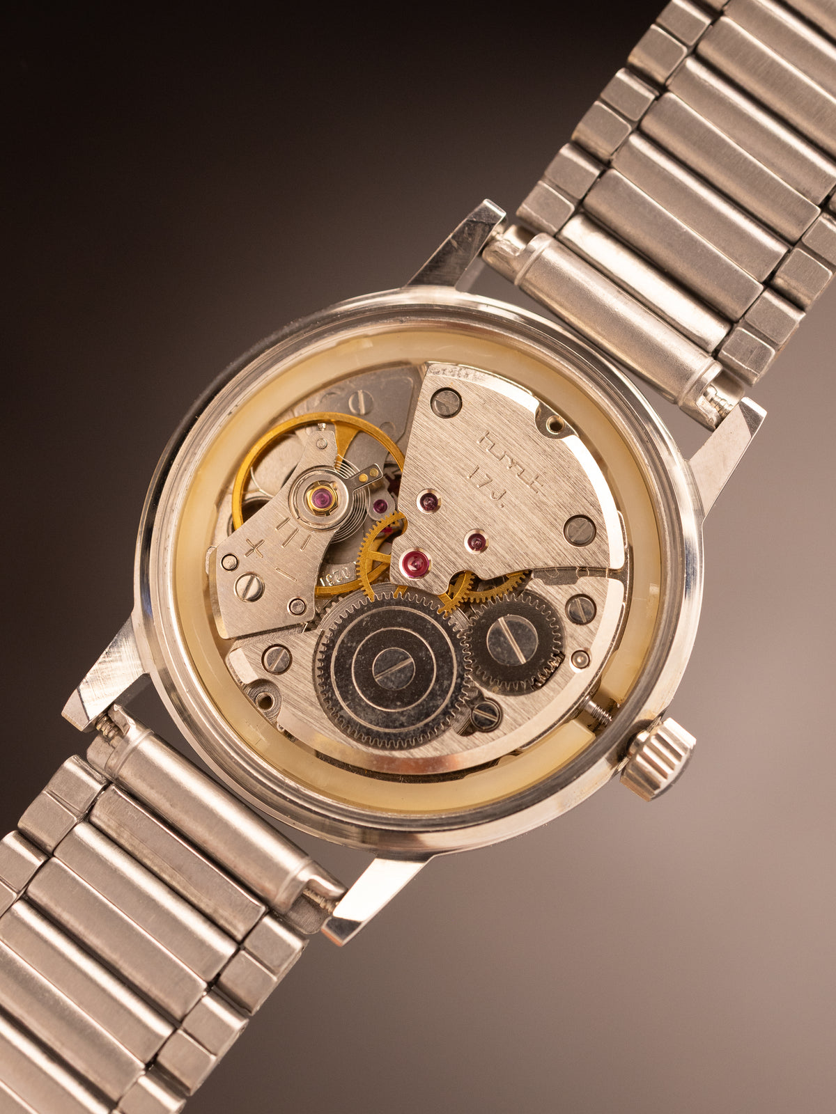 HMT Vikram Sunburst Silver Dial NOS ( 2092759 34-02 )