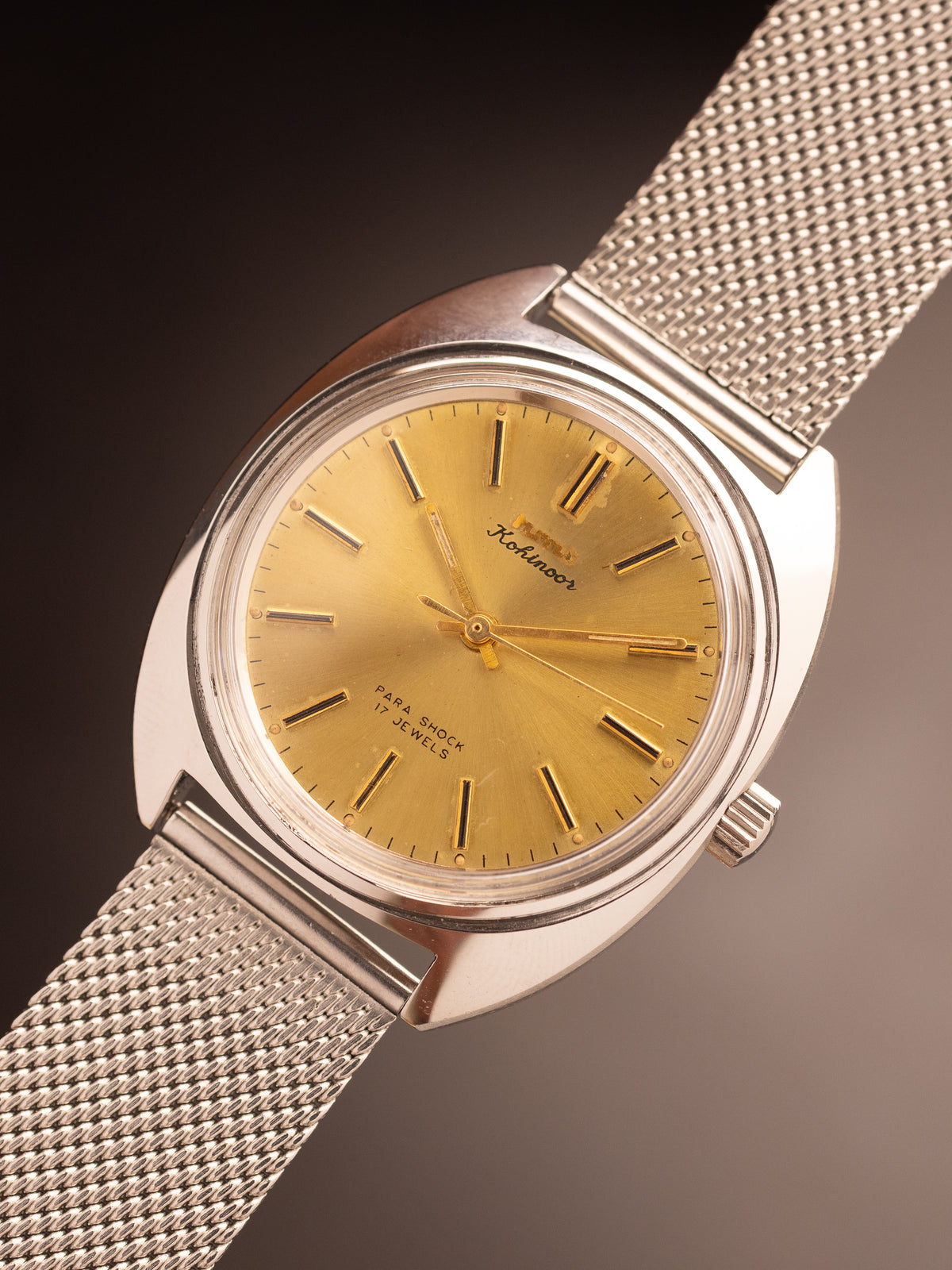 HMT Kohinoor Gold Dial NOS ( 130284 )