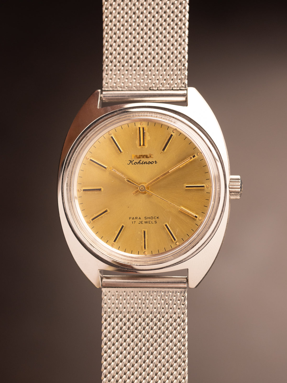 HMT Kohinoor Gold Dial NOS ( 130284 )