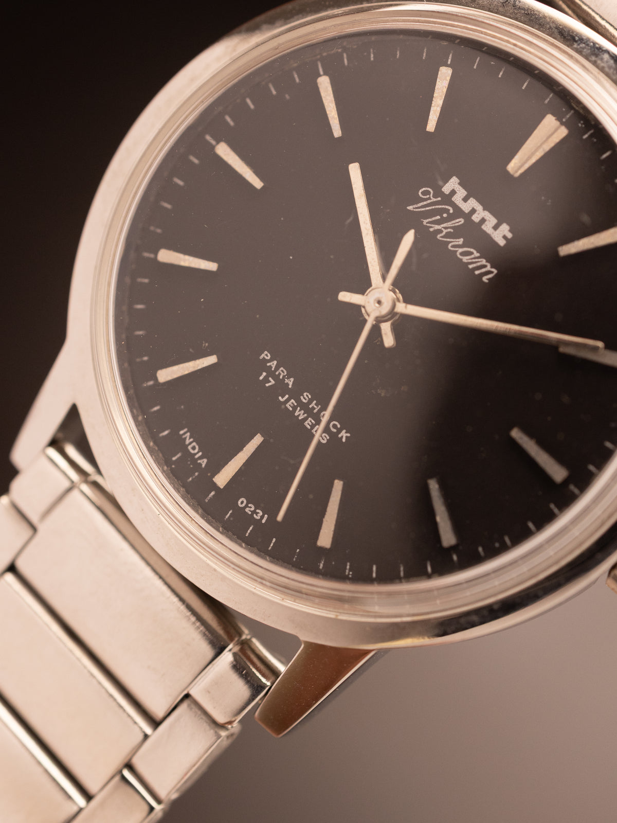 HMT Vikram Black Dial NOS ( 2092759 34-02 )