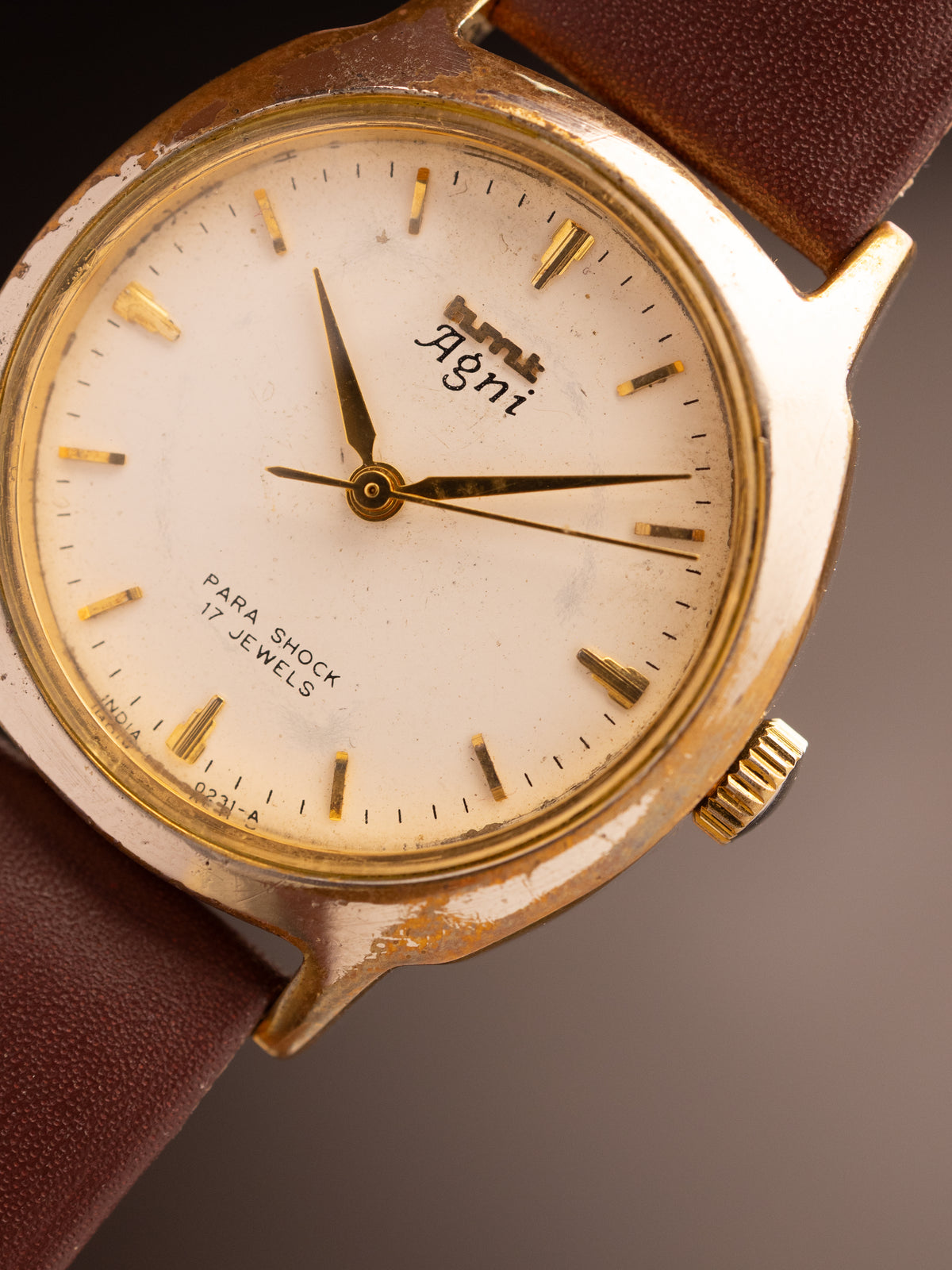 HMT Agni White Dial Super Rare ( 500005 )