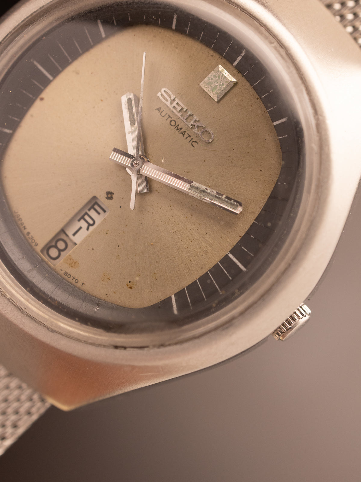 Seiko Automatic Baby Helmet 1 Hi Beat 684895 ( 6309-8070 )