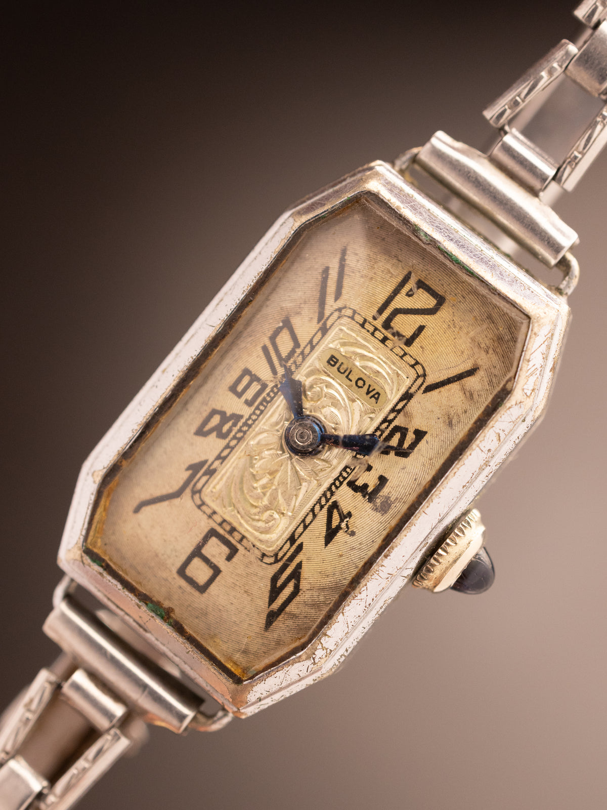 Bulova Art Deco Tank Manual Wind