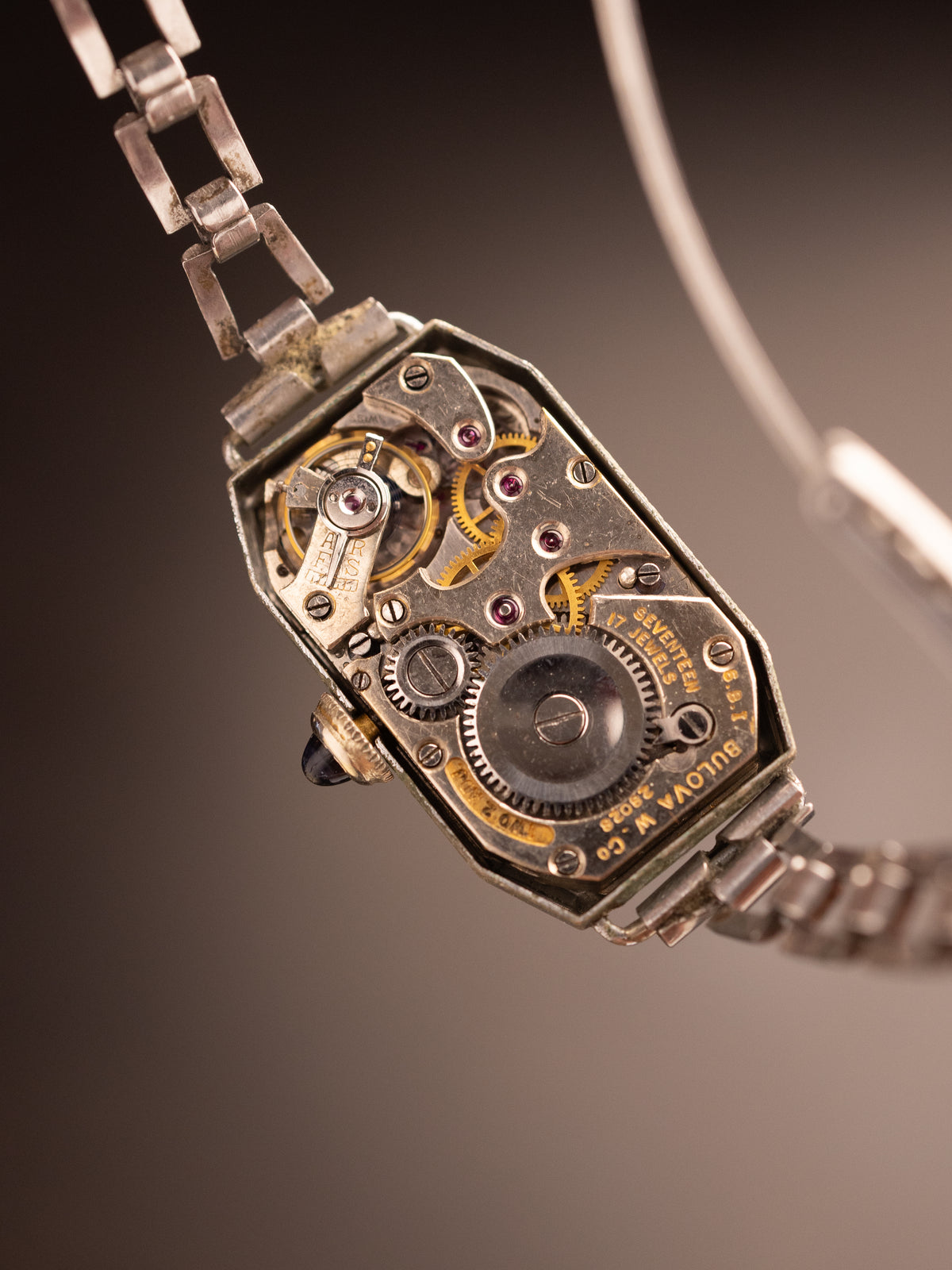 Bulova Art Deco Tank Manual Wind