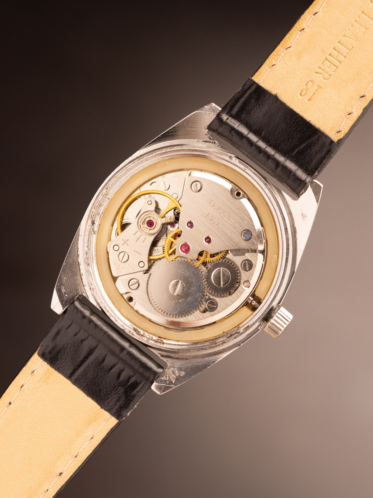 HMT Avinash Single Tone Black Dial Super Mint ( 040806 )