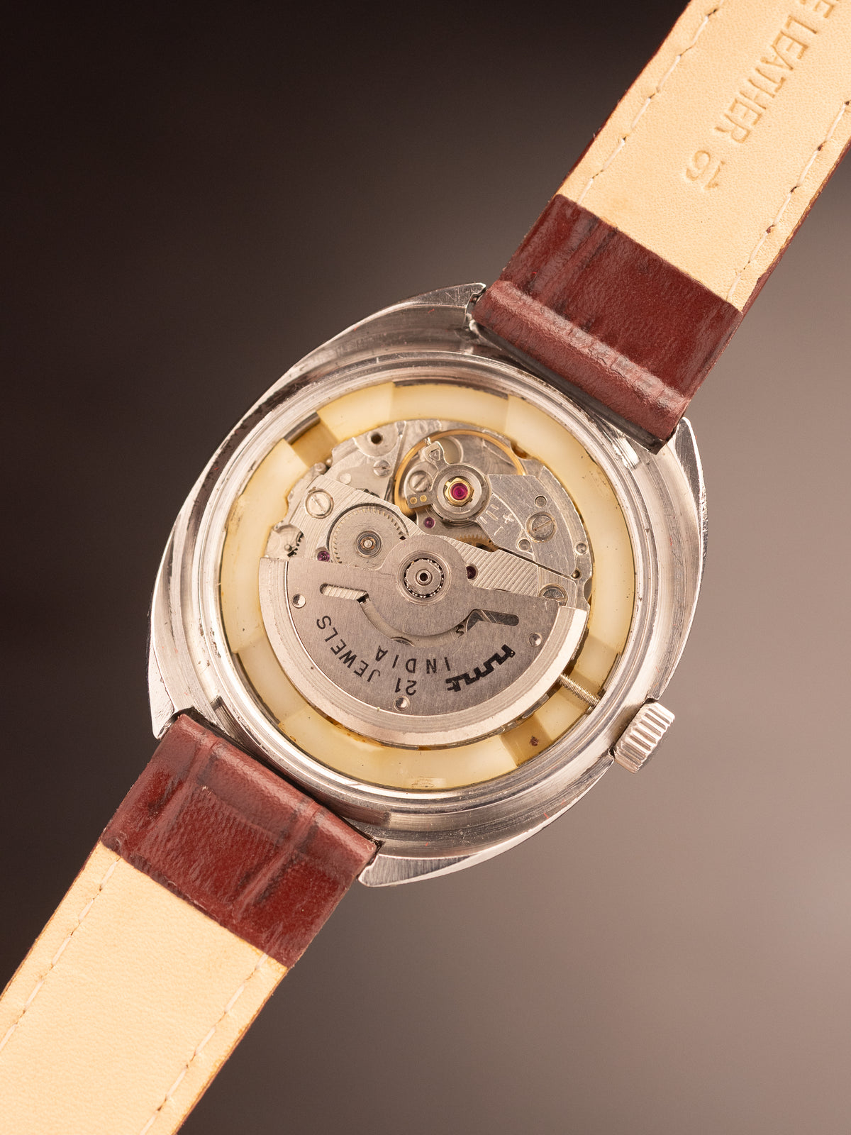 HMT Rajat Maroon Strap ( 130100 1038477 )