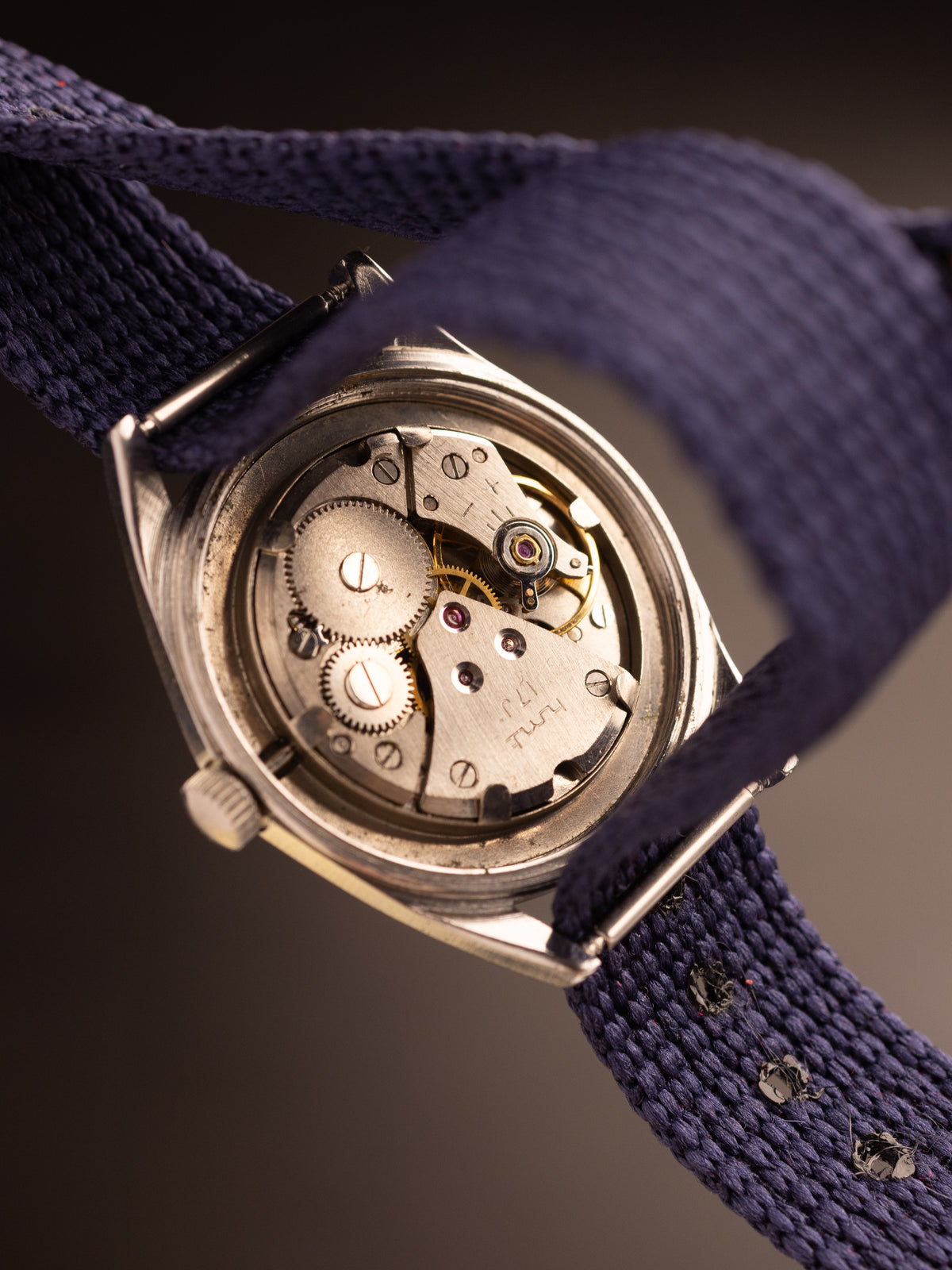HMT Janata Art Deco Nato Strap ( 0393 )