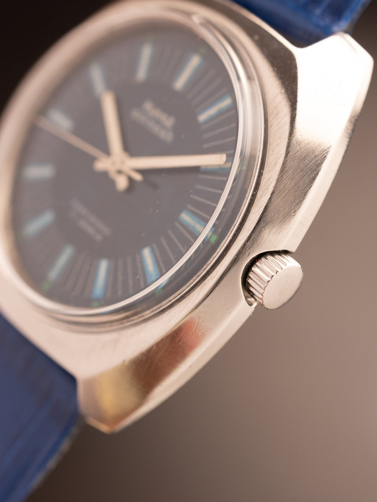 HMT Avinash Light Blue Super Mint Blue Strap ( 130877 )