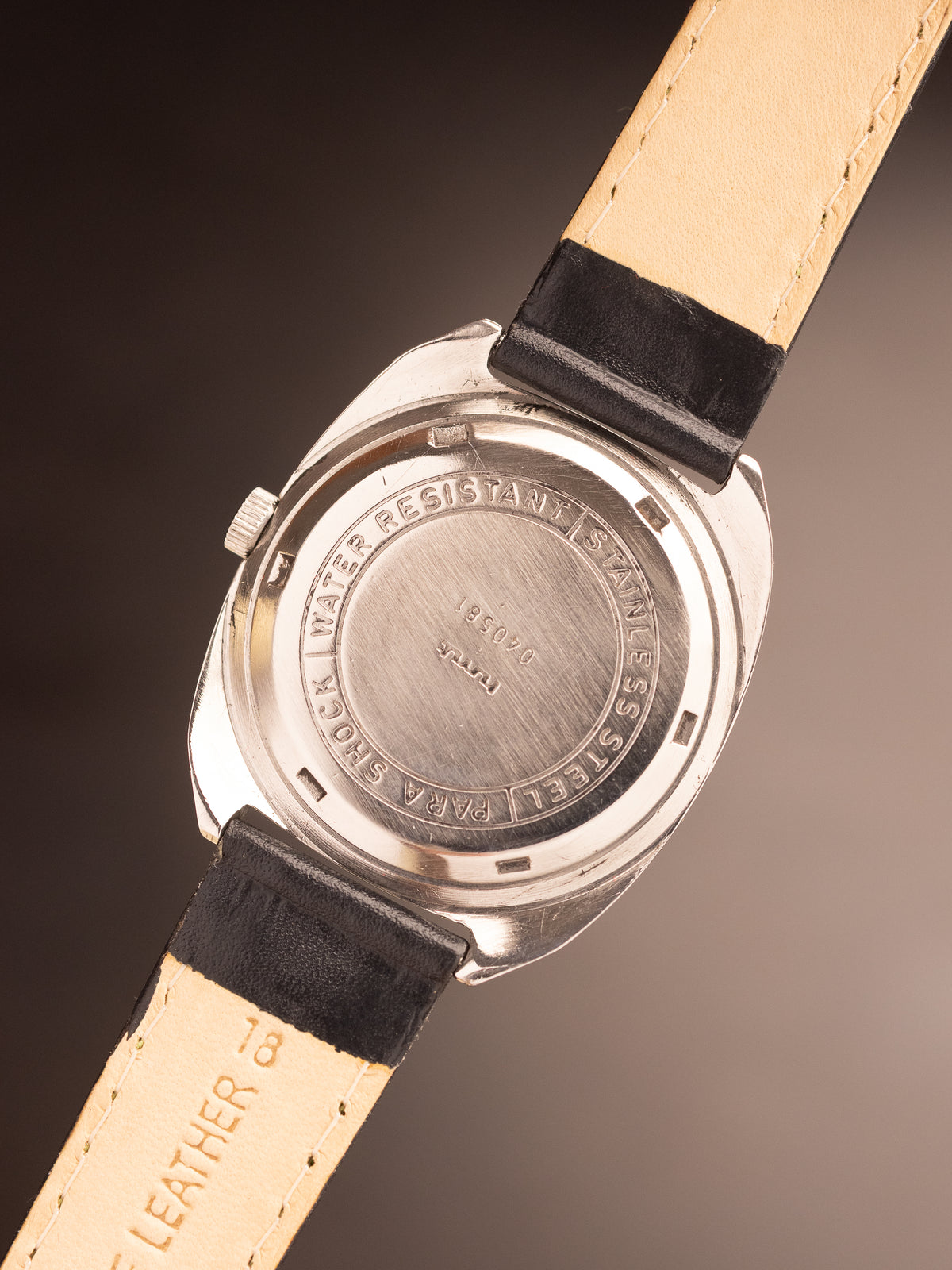 HMT Kohinoor Black Dial Black Strap Super Mint ( 040581 )