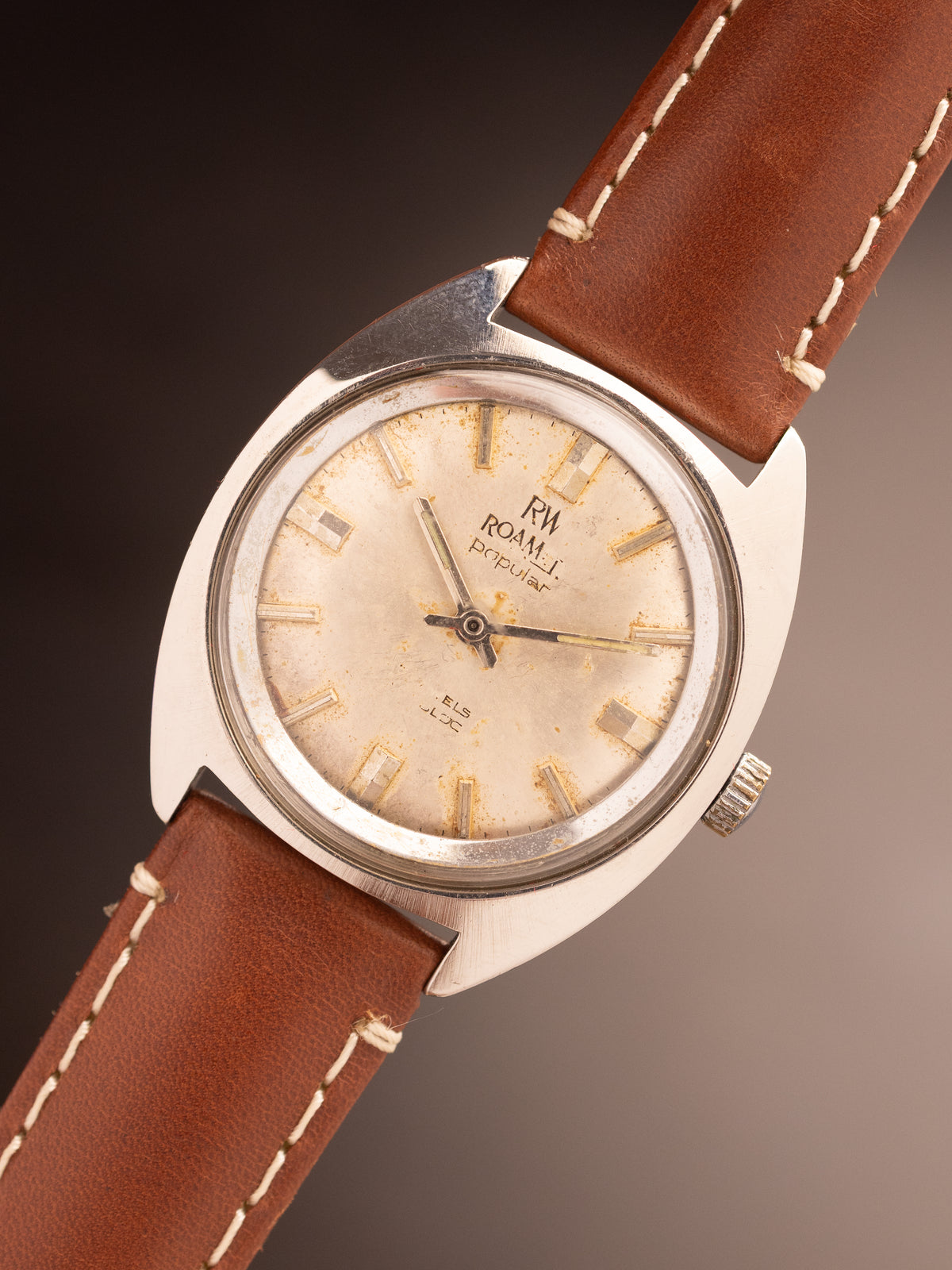Roamer Popular Brown Strap ( MOD 801.2120.323 )