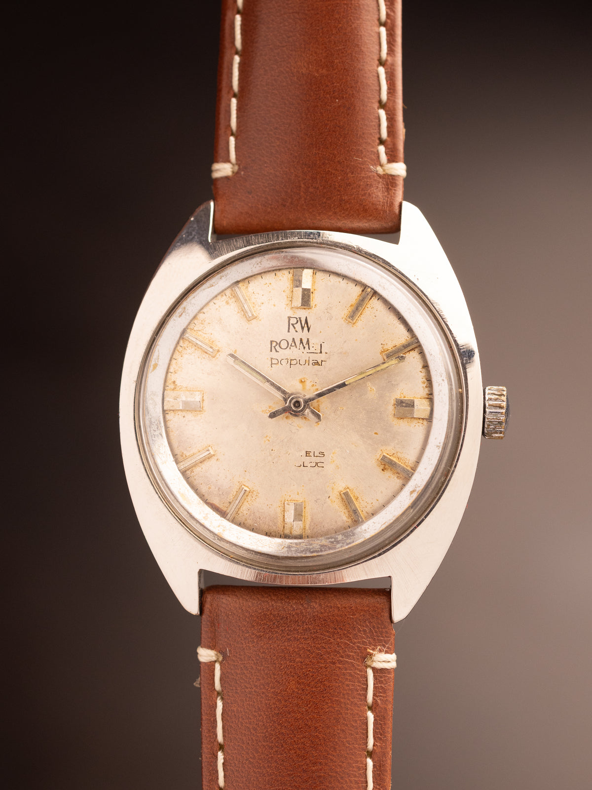 Roamer Popular Brown Strap ( MOD 801.2120.323 )