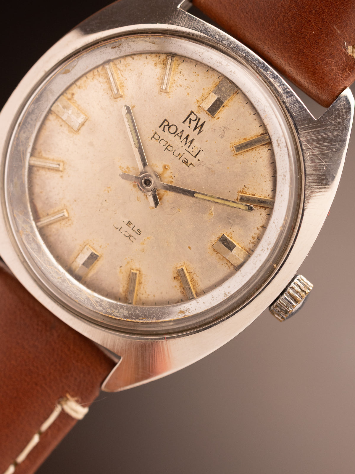 Roamer Popular Brown Strap ( MOD 801.2120.323 )