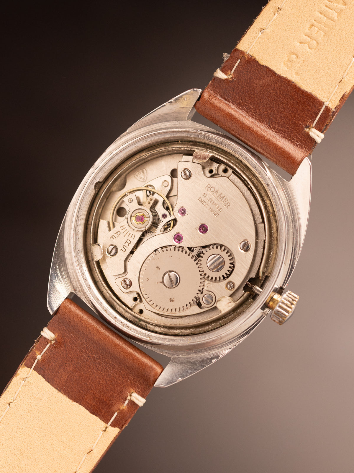 Roamer Popular Brown Strap ( MOD 801.2120.323 )