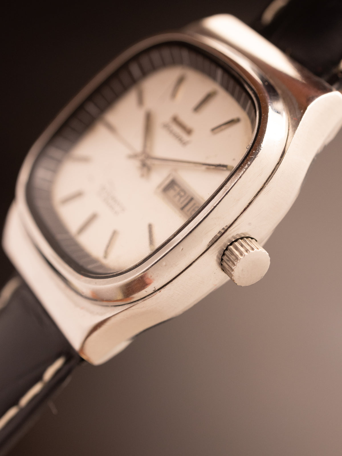 HMT Arvind Automatic Cushion Case Rare ( 8092710 21-01 CT )