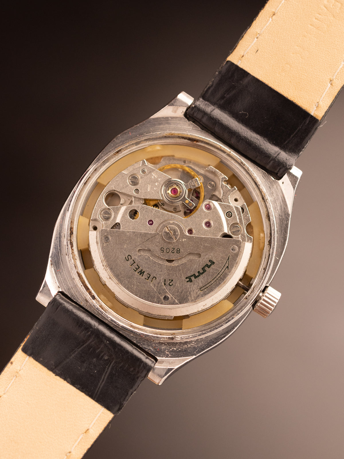 HMT Arvind Automatic Cushion Case Rare ( 8092710 21-01 CT )