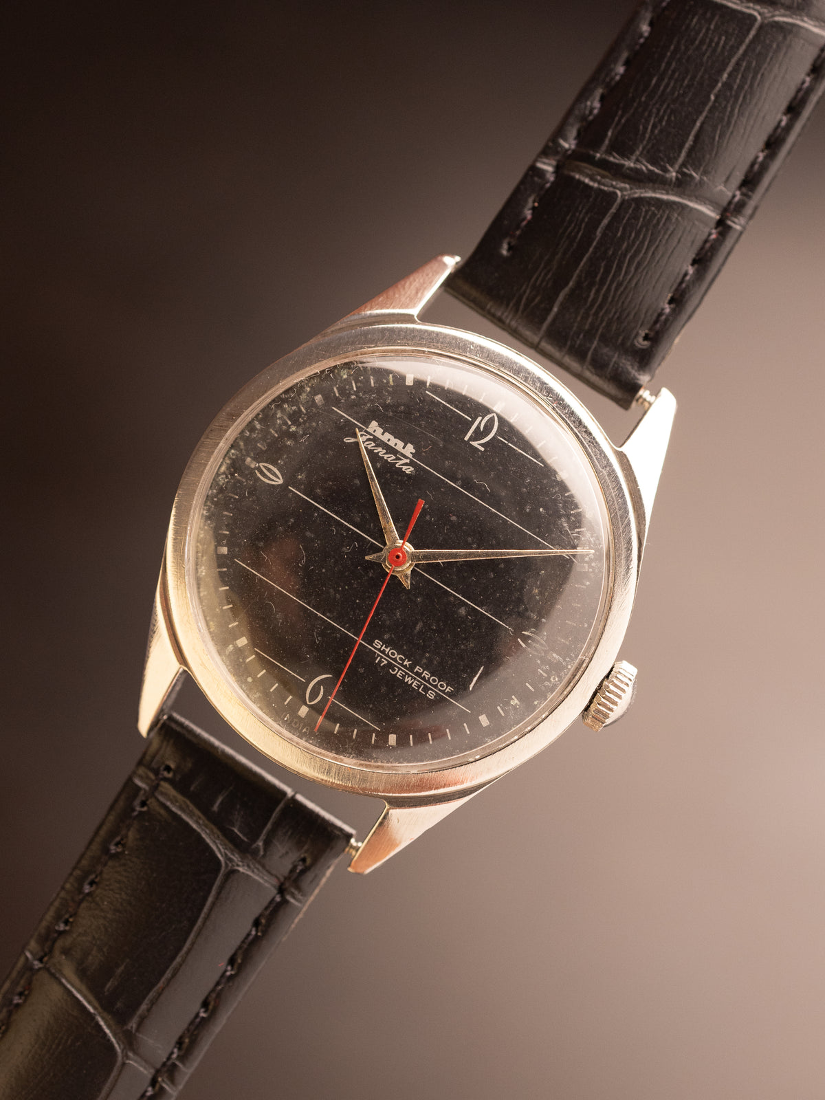HMT Janata Notebook Black Dial Rare ( 1408002 )