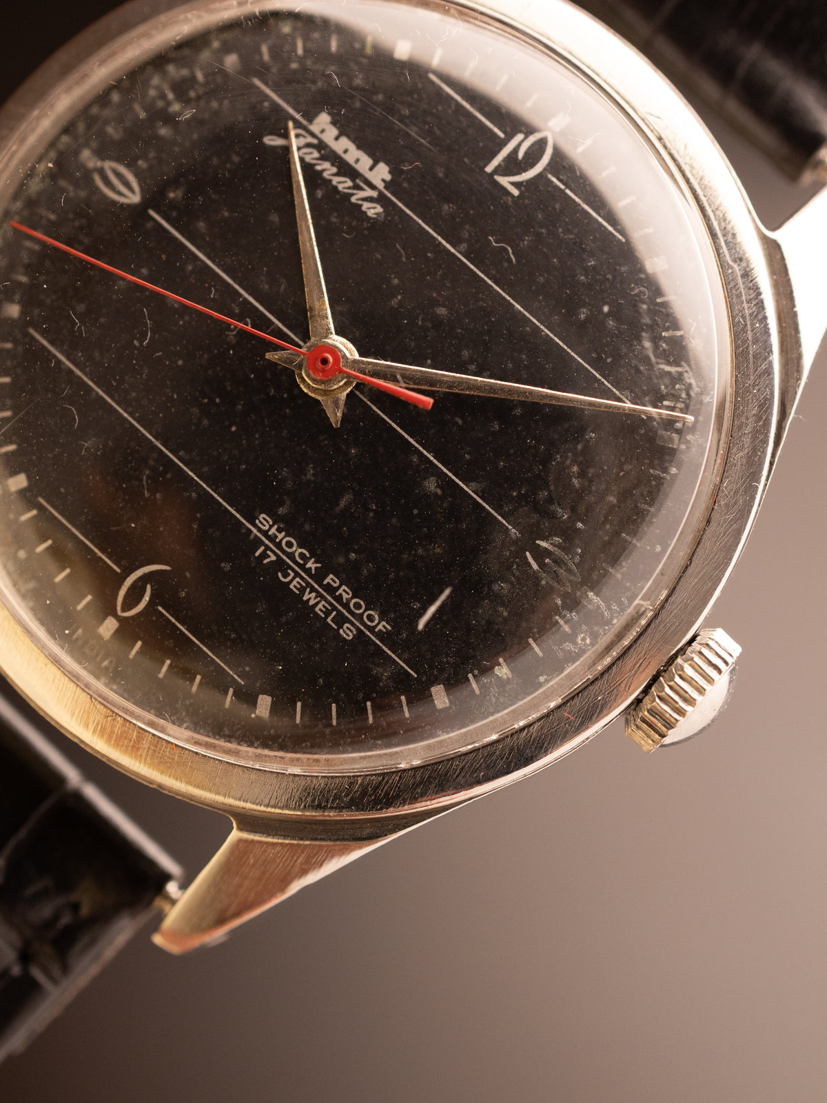 HMT Janata Notebook Black Dial Rare ( 1408002 )