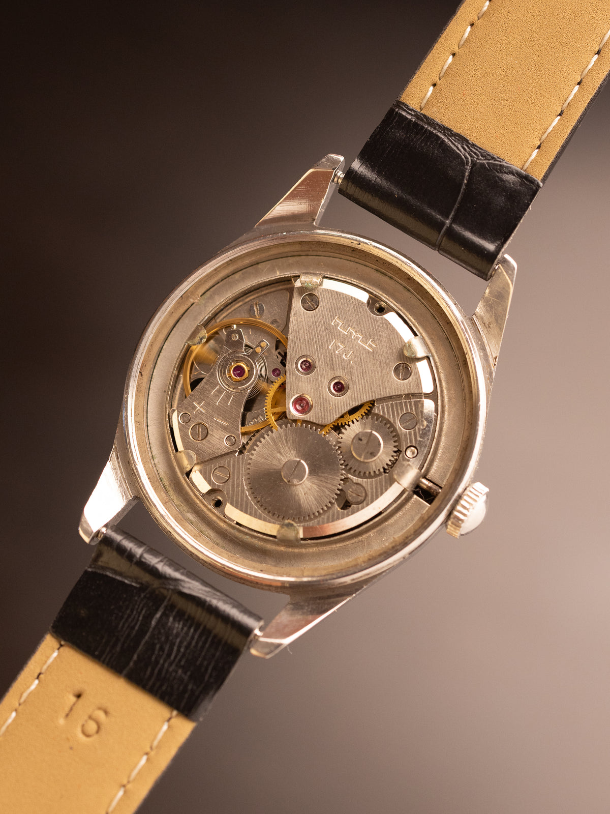 HMT Janata Notebook Black Dial Rare ( 1408002 )