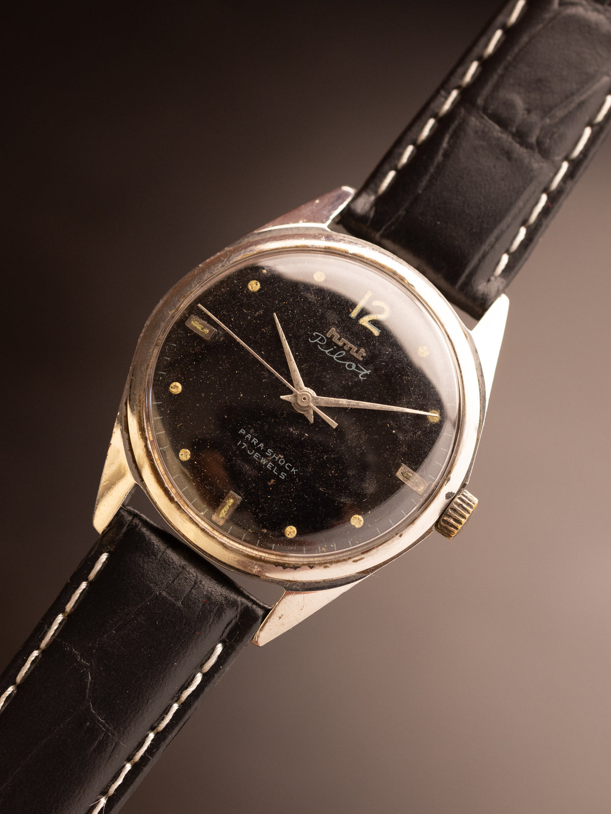 HMT Pilot Black Strap ( 030986 )