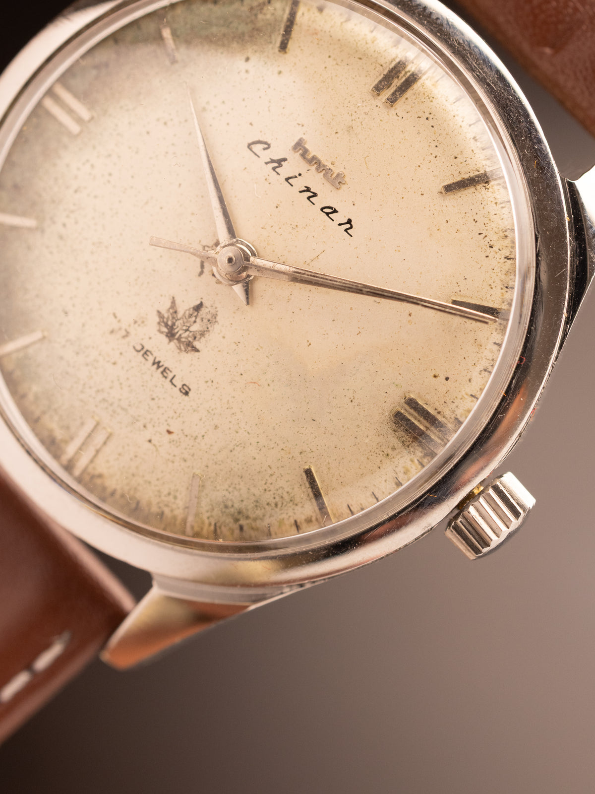 HMT Chinar Leaf Patina Dial 2 ( 140174 )