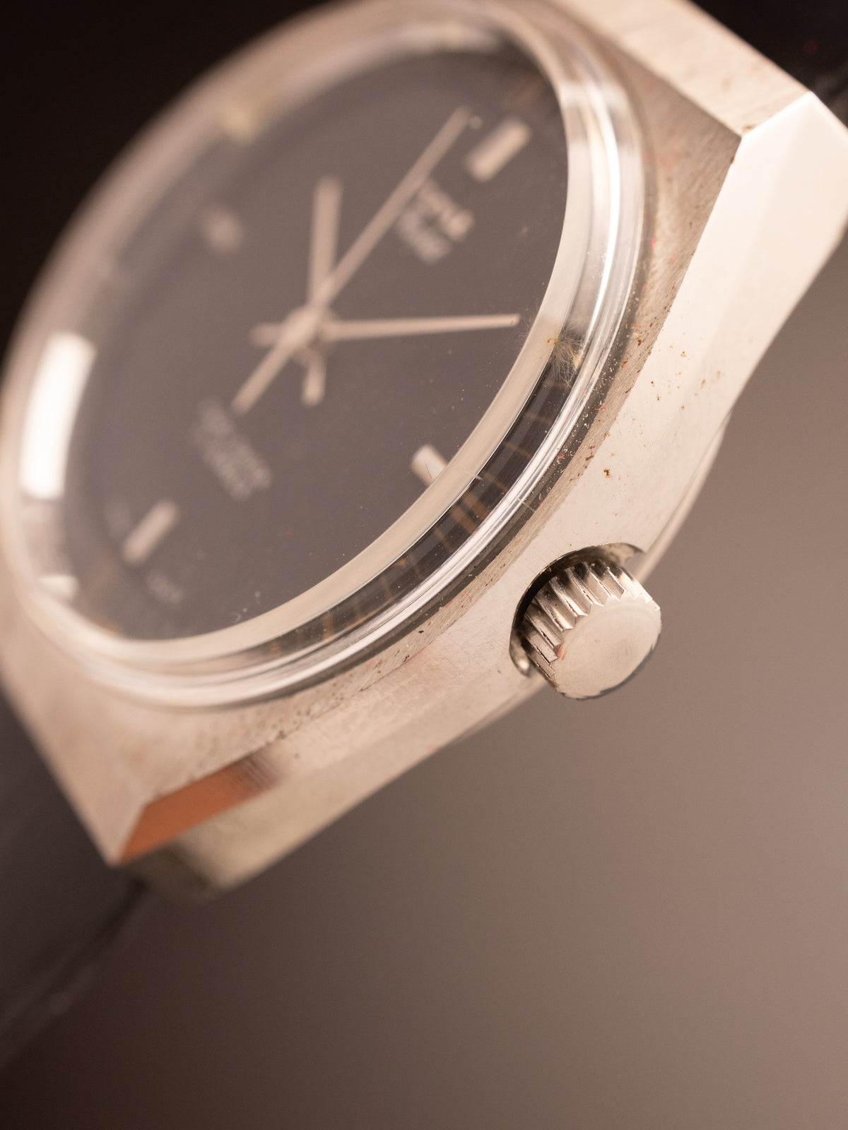 HMT Rohit Black Dial Vintage Super Mint ( 051194 )