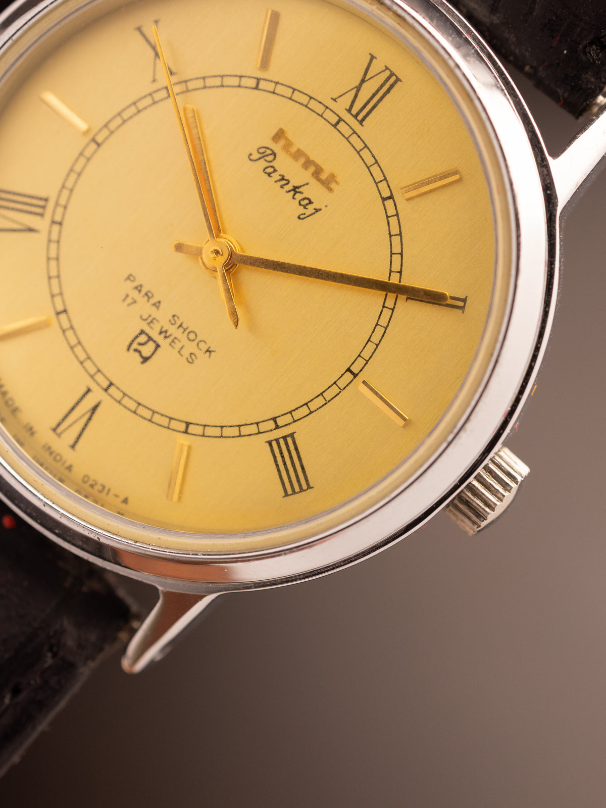 HMT Pankaj Gold Dial NOS 1 ( 599070 )