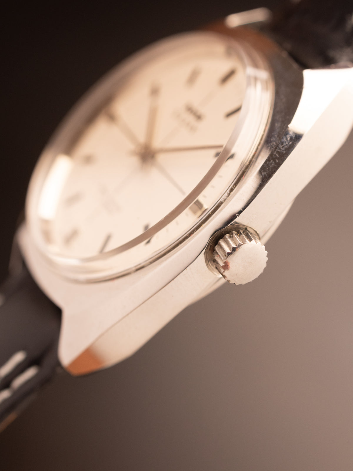 HMT Vijay Single Tone White Dial NOS ( 051096 )